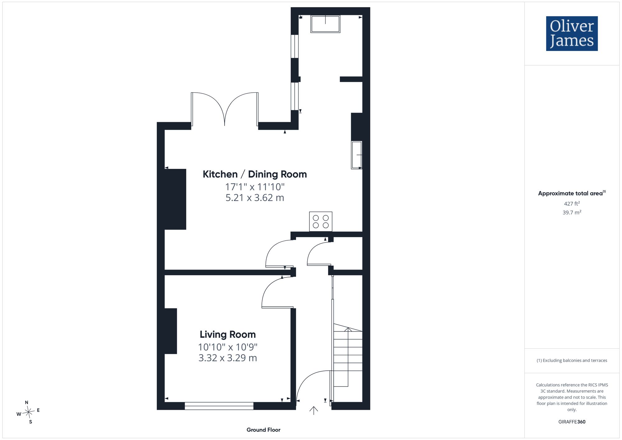 8, Avenue Road, Huntingdon, Cambridgeshire. floorplan