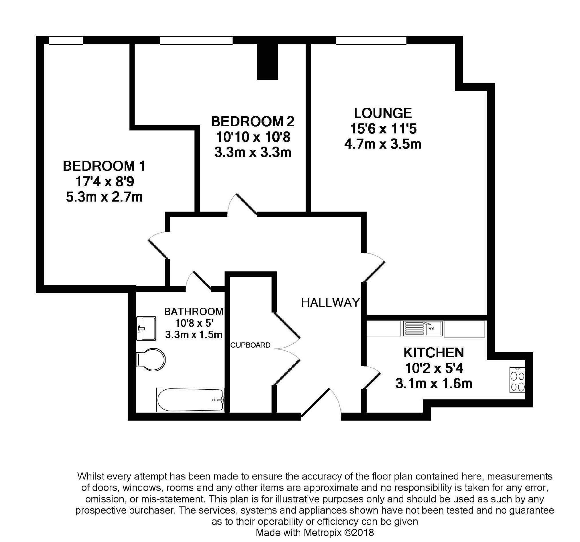 2 Bedrooms Flat for sale in Kings House, Russell Street, Stroud GL5