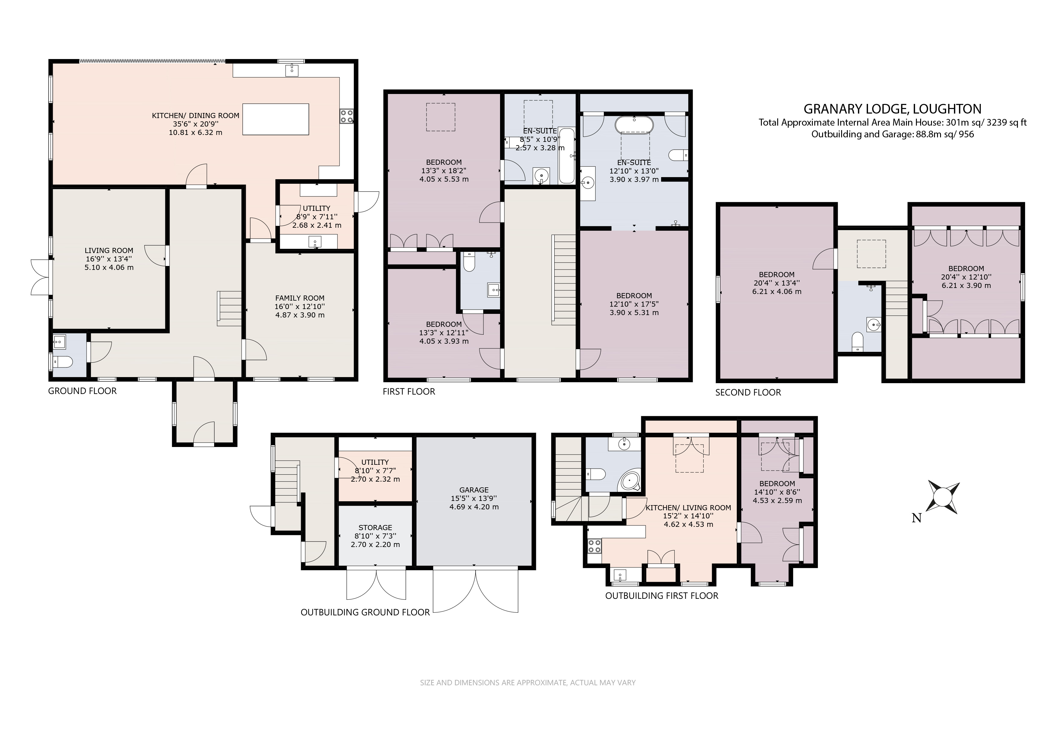 The Granary,, High Road, Essex floorplan