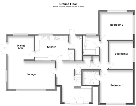 Brighton Road, Tadworth floorplan
