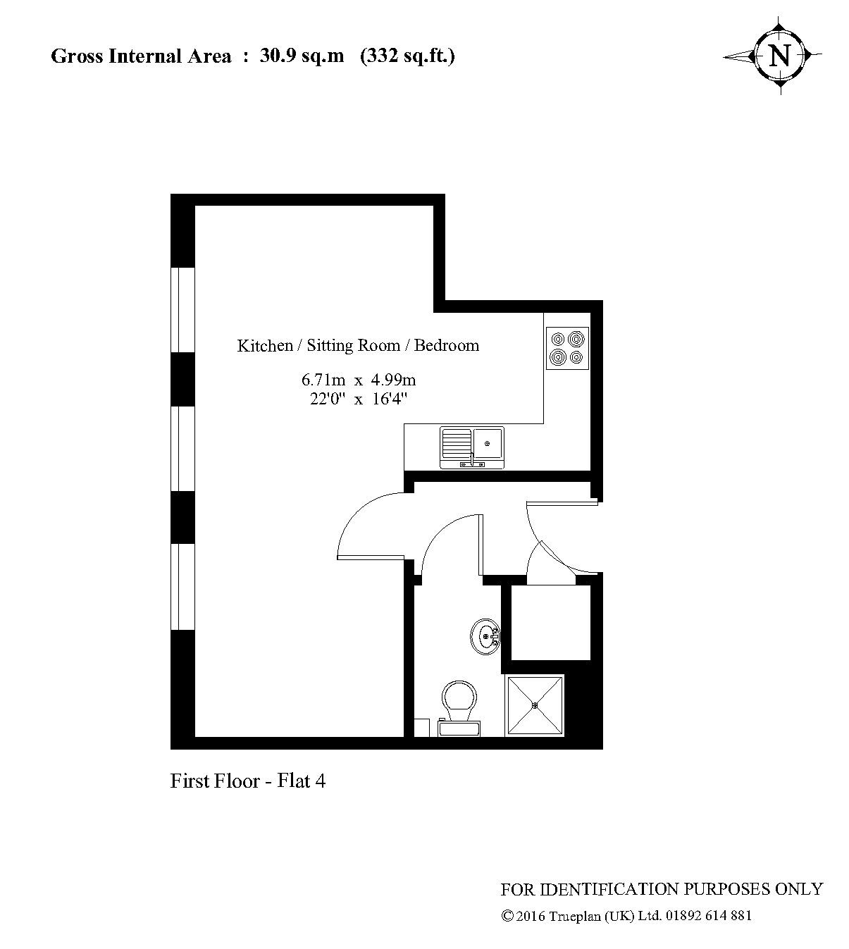 0 Bedrooms Studio for sale in Barton House, Broadfield Barton, Broadfield, Crawley, West Sussex RH11