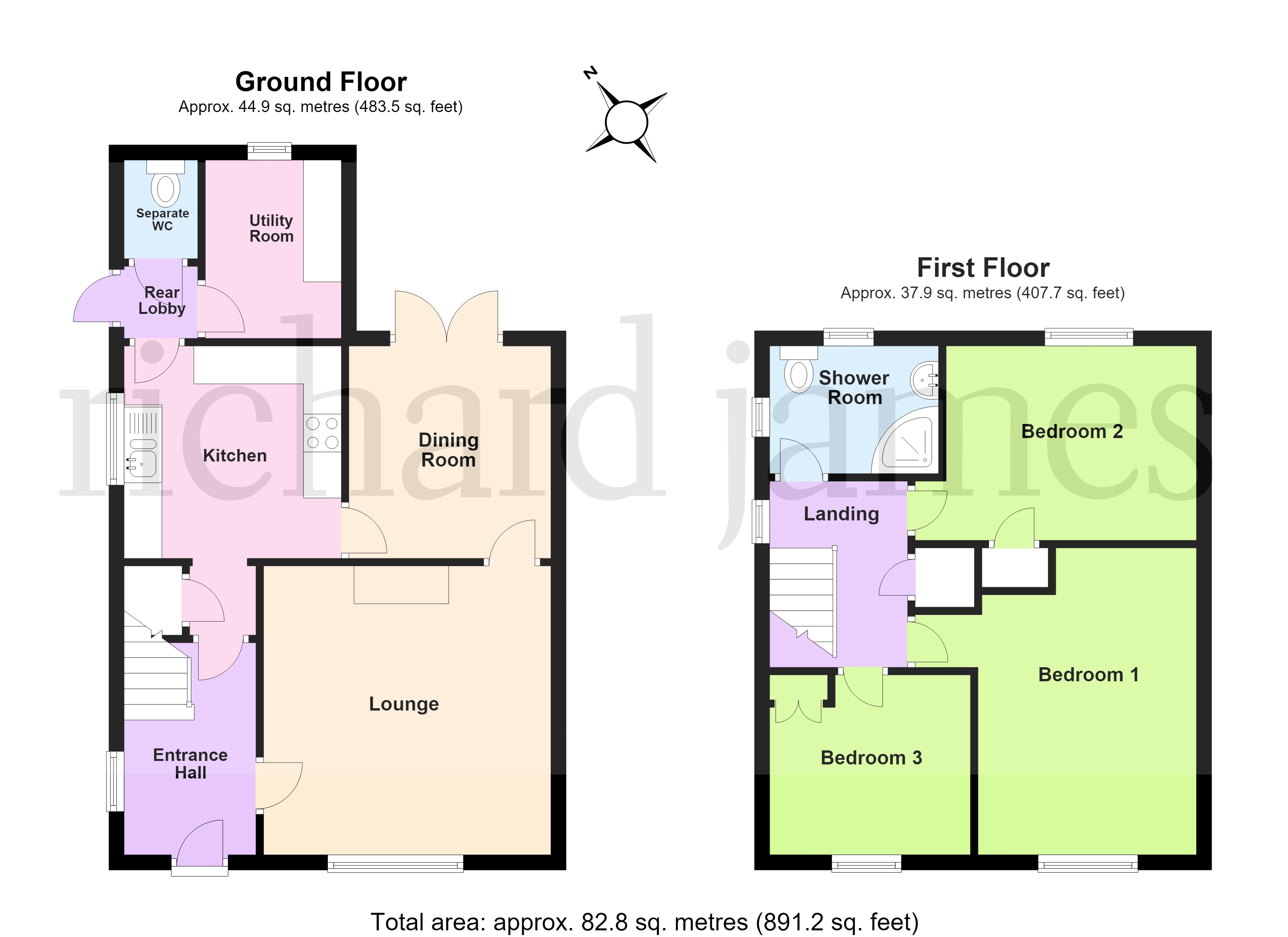 41, Baker Street, Wellingborough floorplan