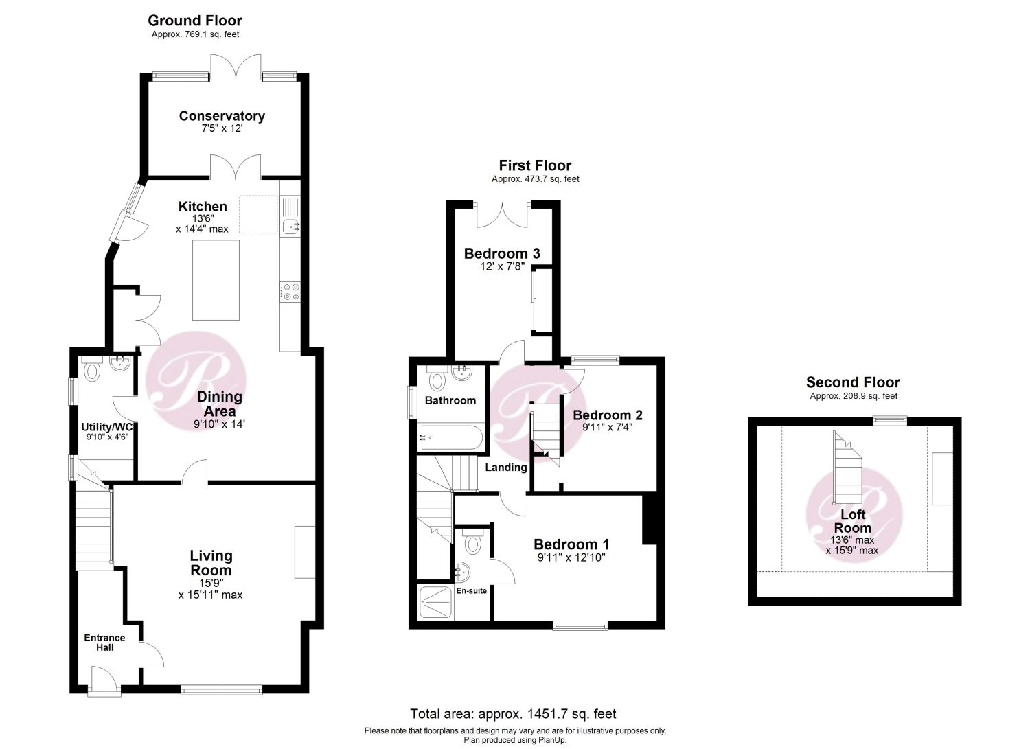 6 Ceil Villas, Jubilee Road, Deal floorplan
