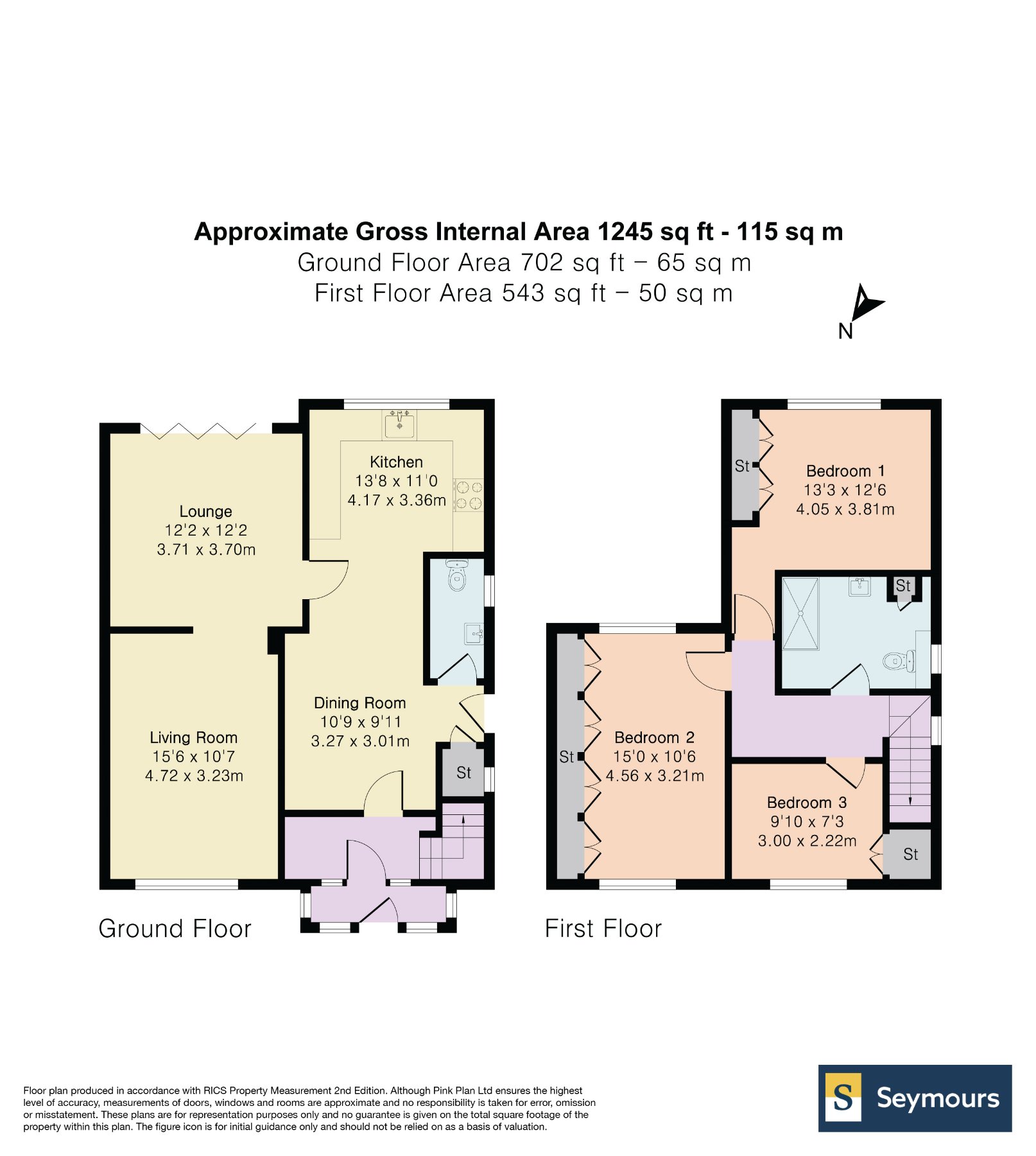 8, Clover Lea, Godalming floorplan