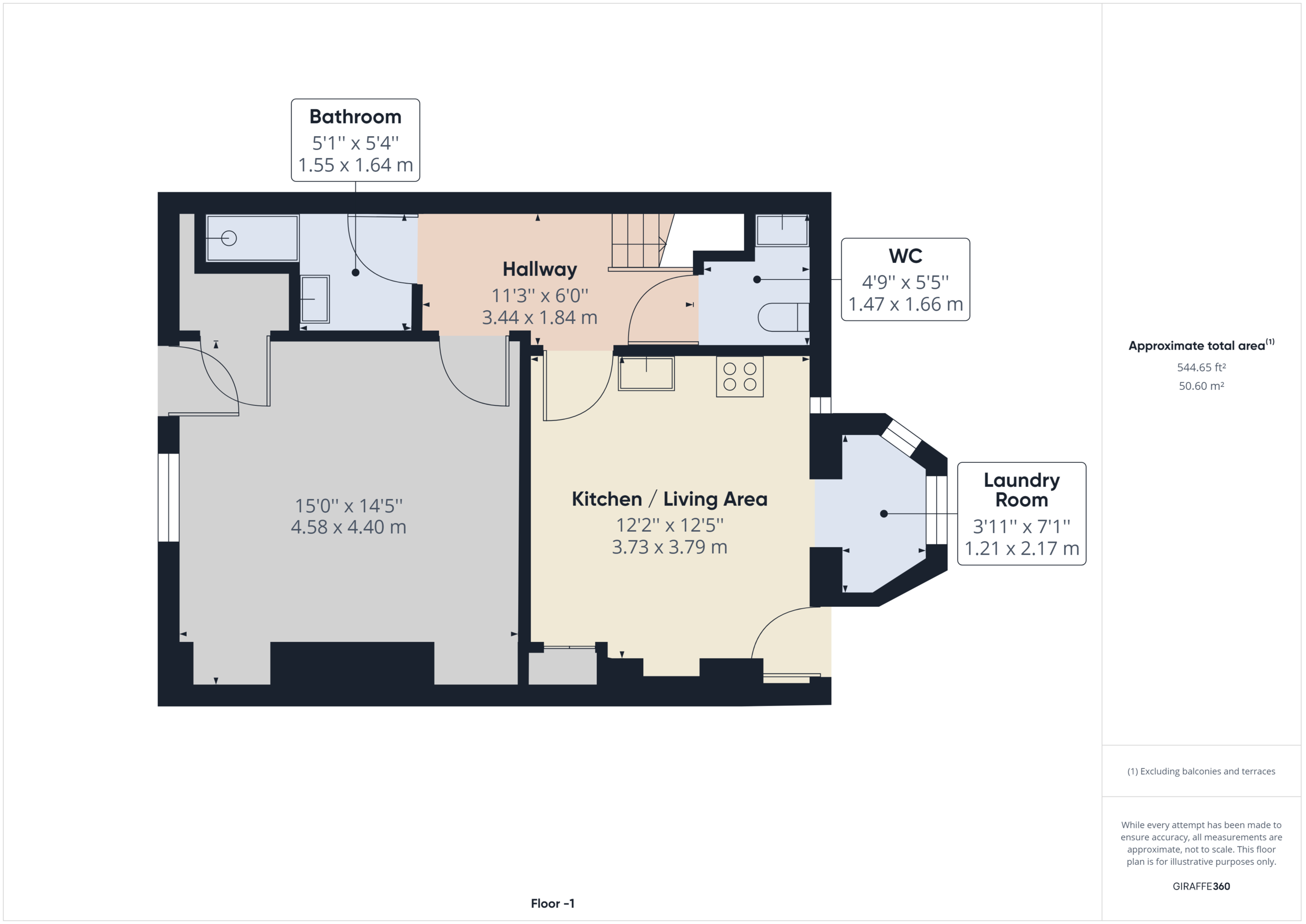 9 Parker Street, Cambridge floorplan
