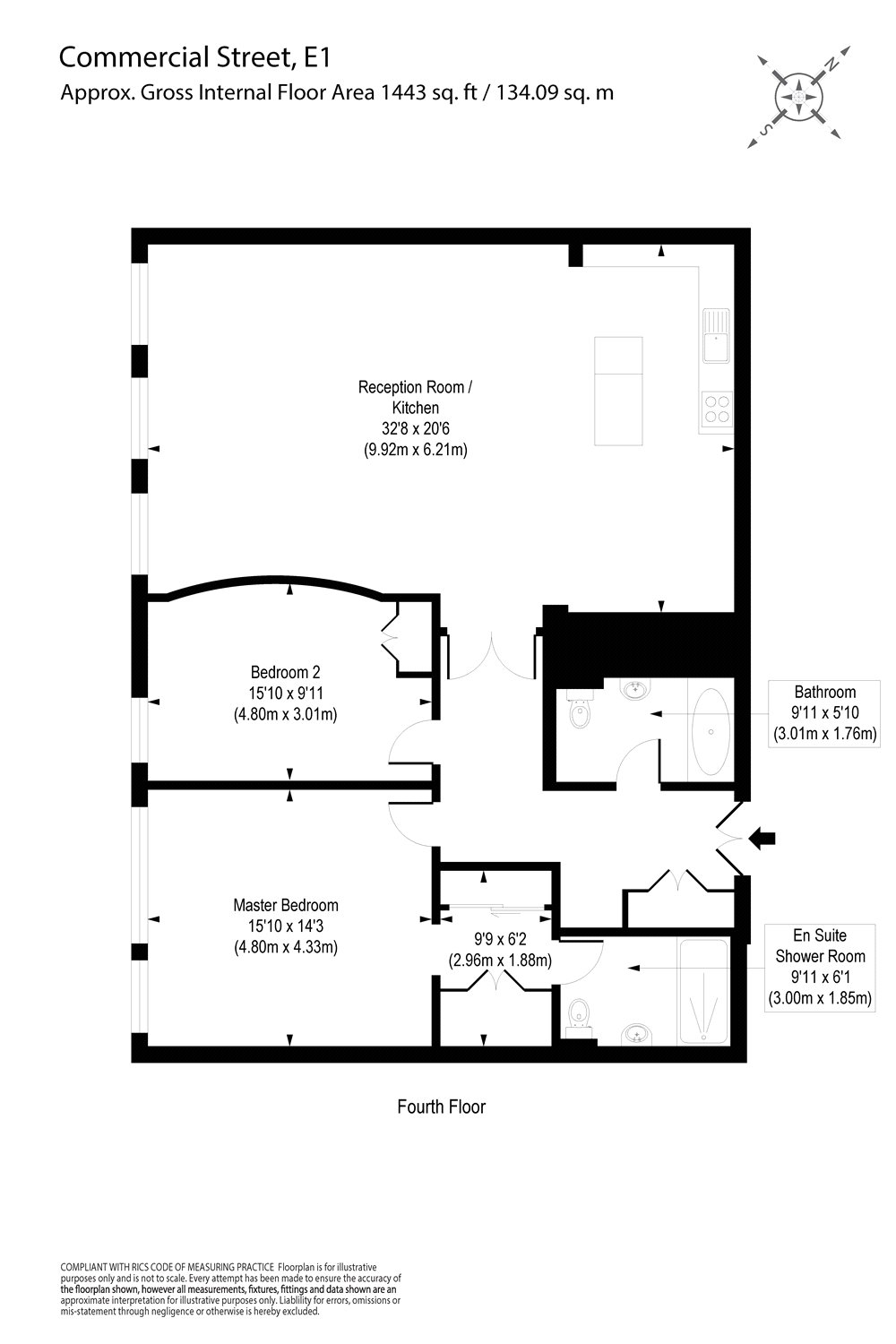 2 Bedrooms Flat to rent in Exchange Building, 132 Commercial Street, London E1