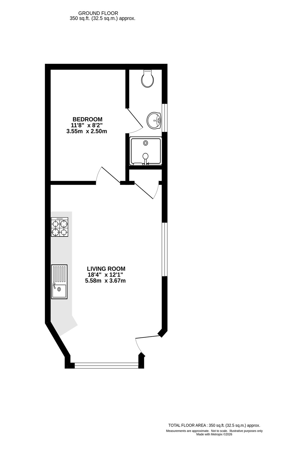 13, Chapel Street, Levenshulme floorplan