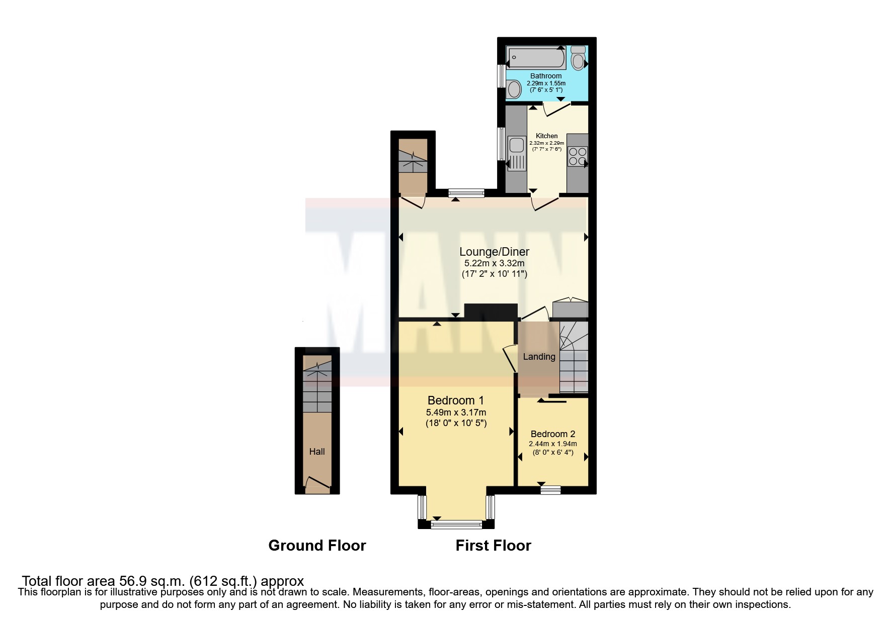 1A, Gosport floorplan