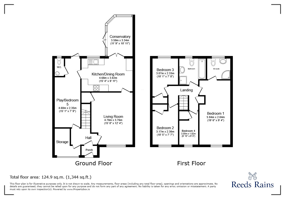 7, Braikenridge Close, North Somerset floorplan