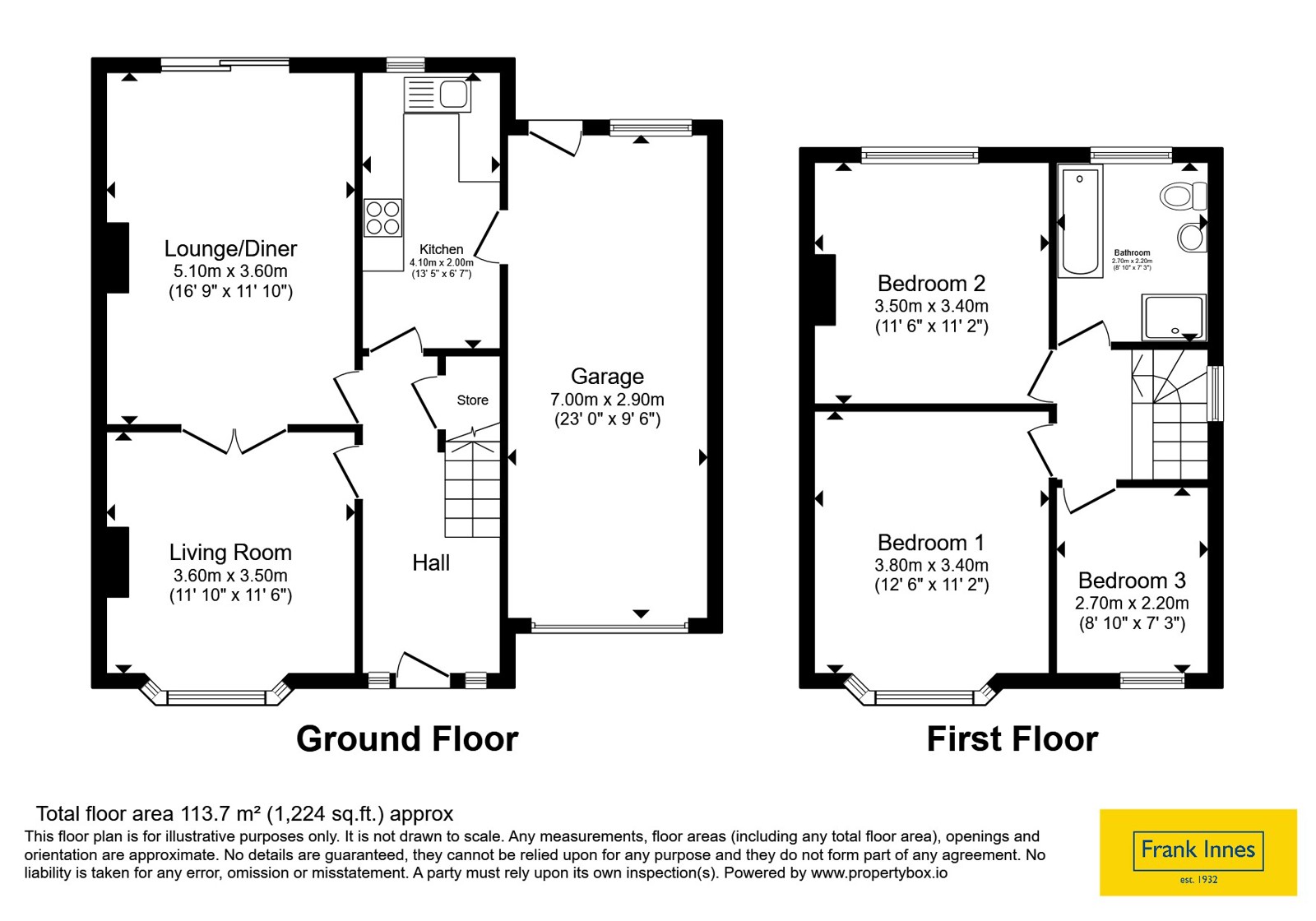 20, Cyril Road, Nottingham floorplan
