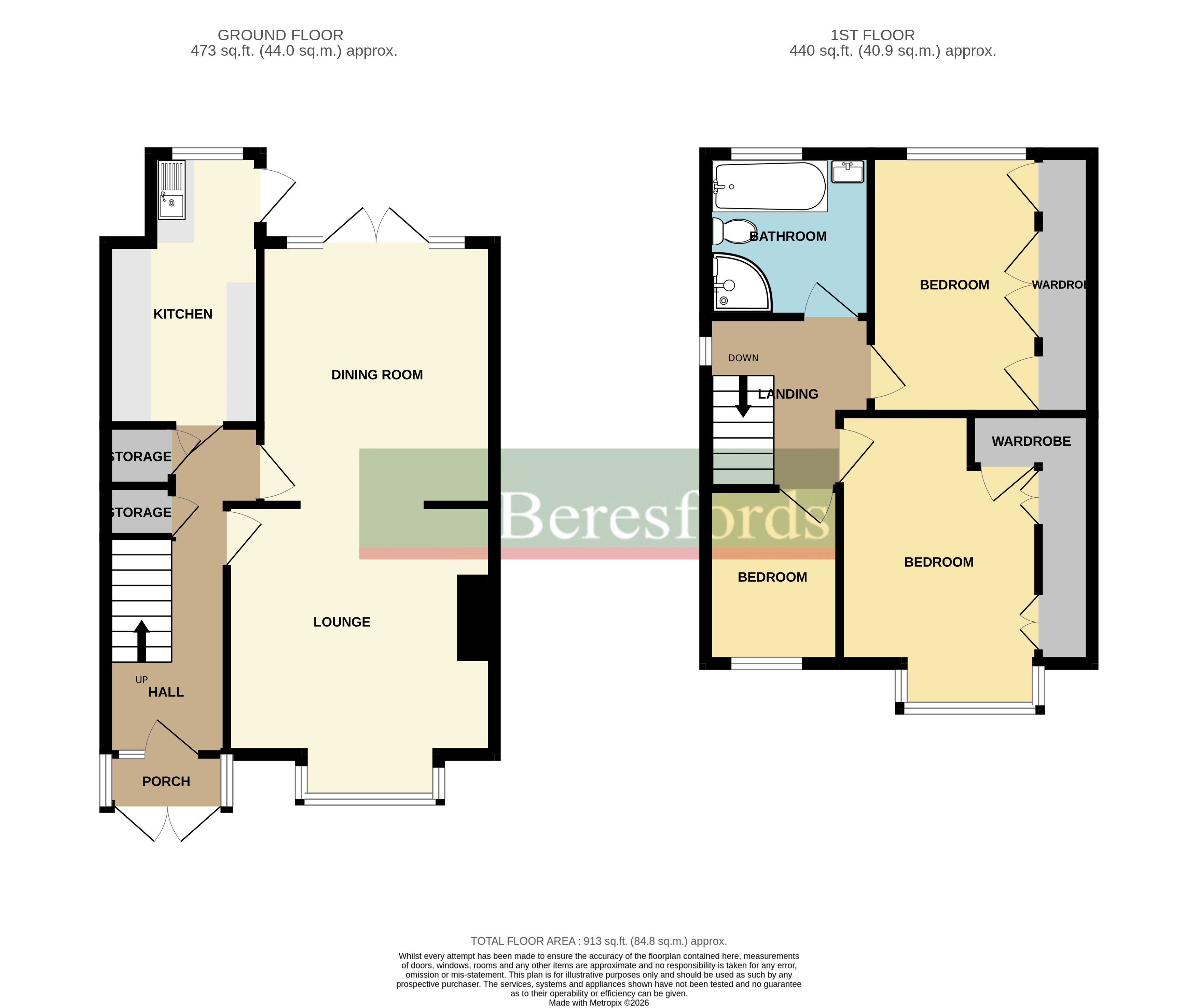 Great Gardens Road, Hornchurch floorplan