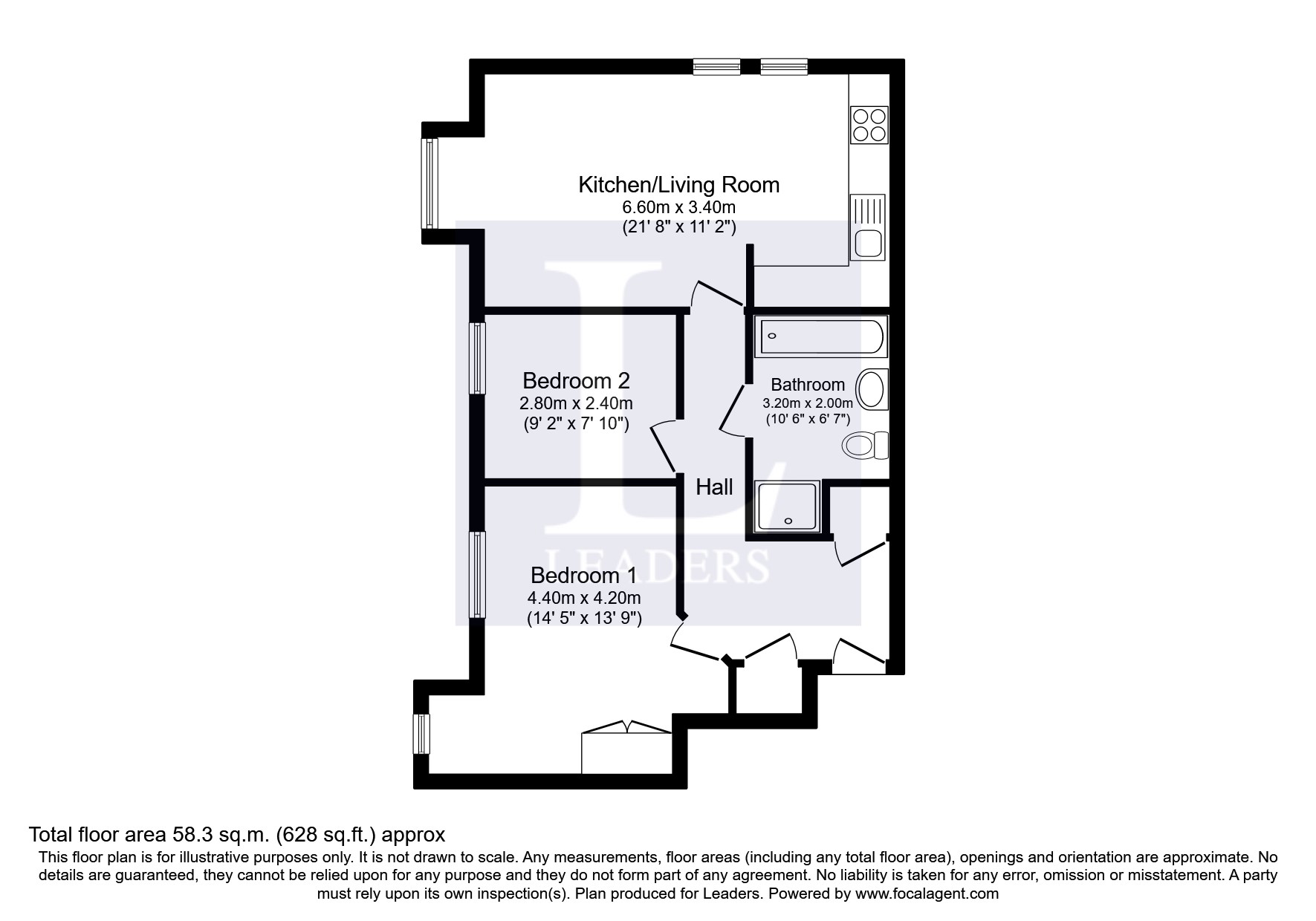 Flat 3 699 Hyde Road, Manchester, Manchester floorplan
