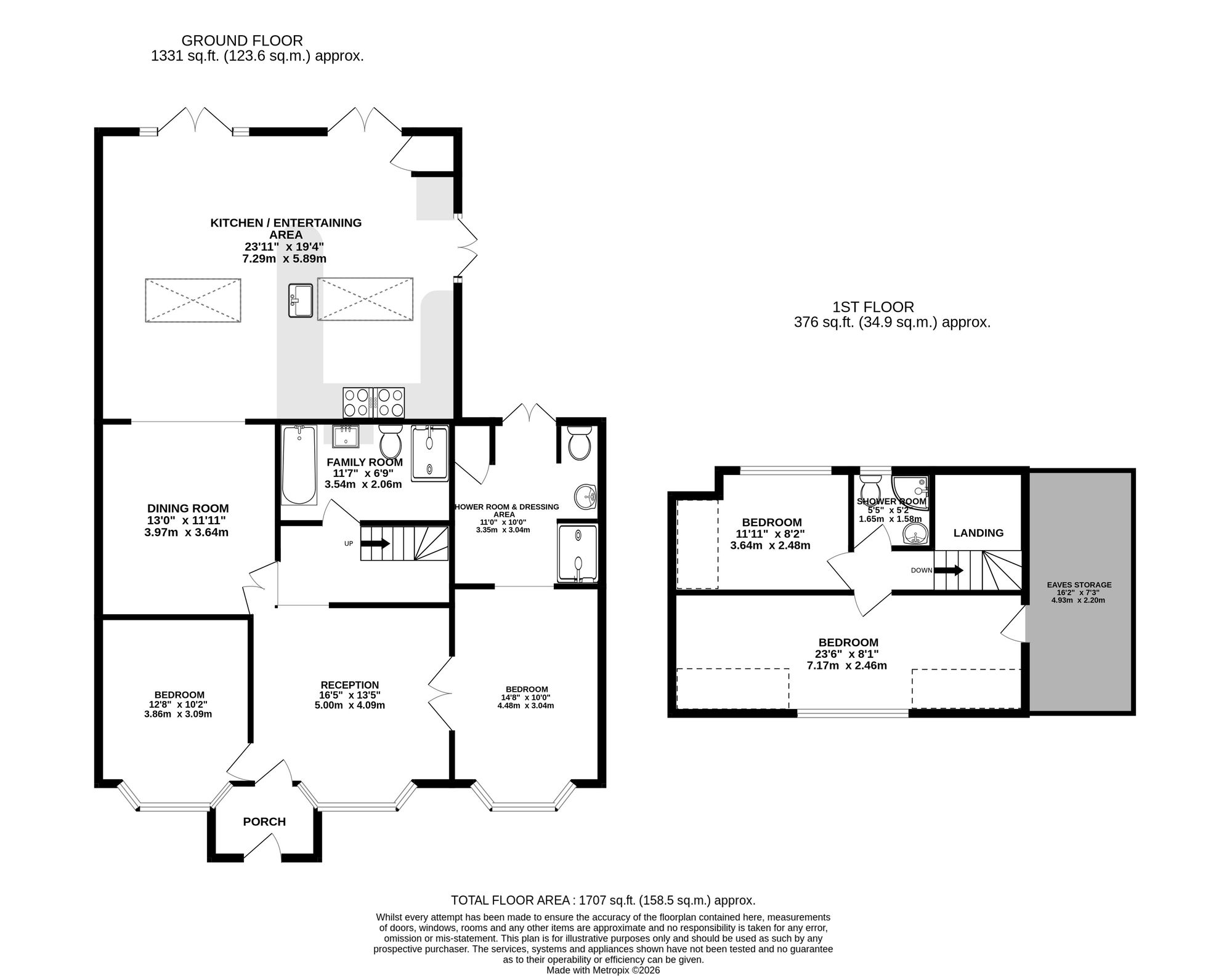 22 Harrow Way, Watford floorplan