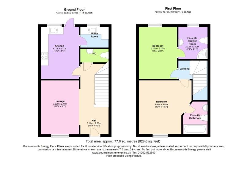 8A, Cow Lane, Wareham floorplan