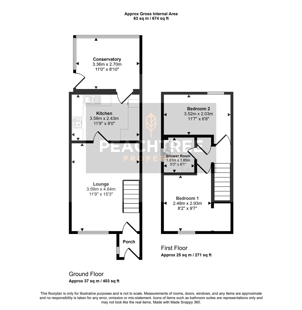 44, Peockland Gardens, Renfrewshire floorplan