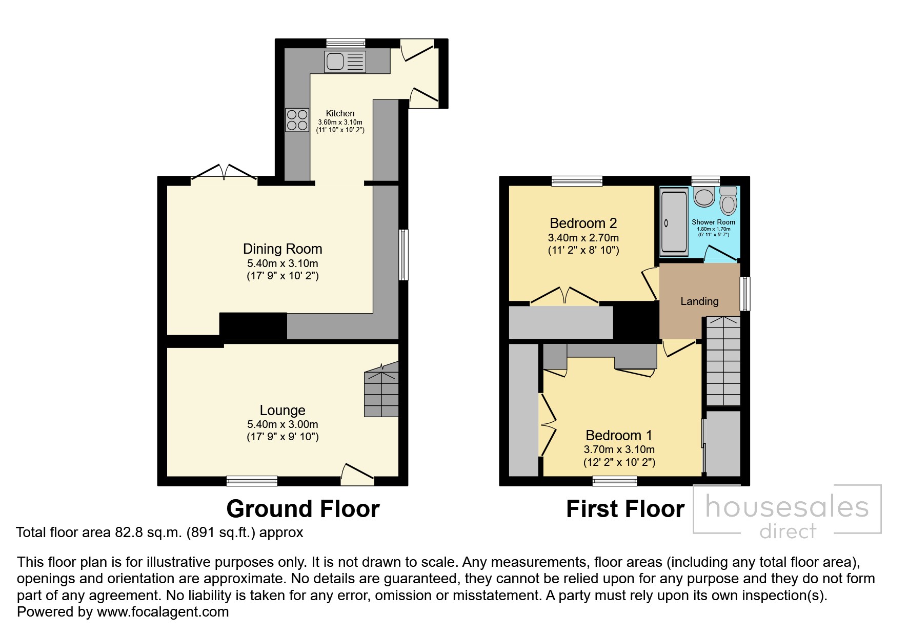 89, Charters Crescent, Durham floorplan