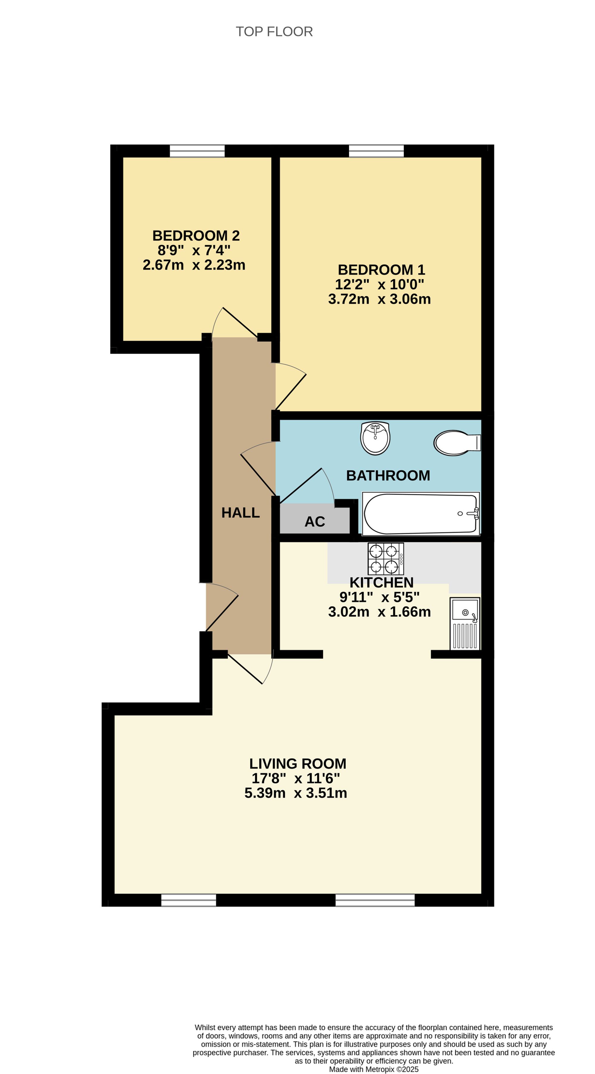154 Massingham Park, Taunton floorplan