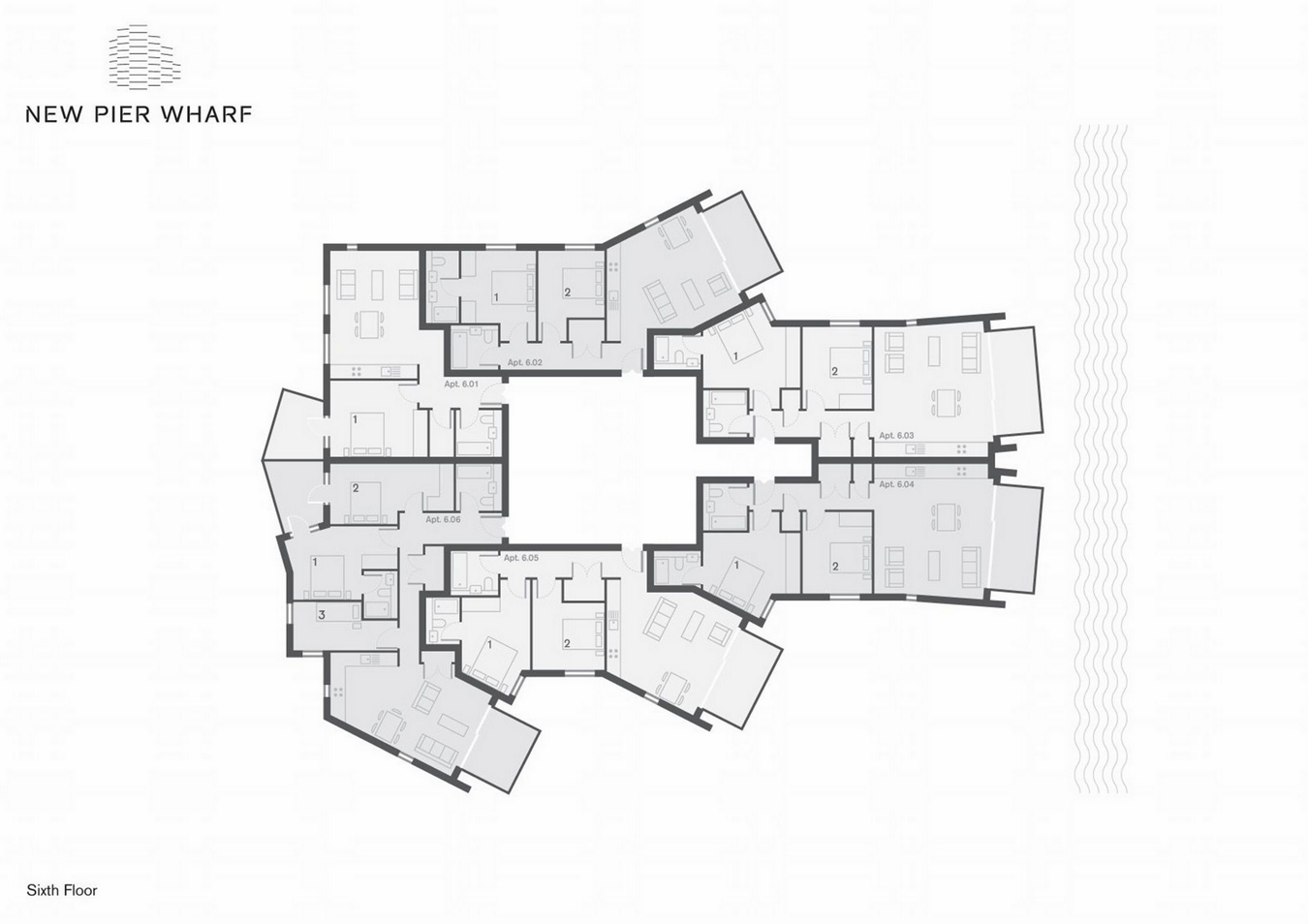 3 Bedrooms Flat for sale in New Pier Wharf, 1-3 Odessa Street, London SE16