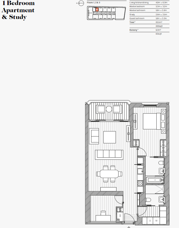 Great Portland Street, London floorplan