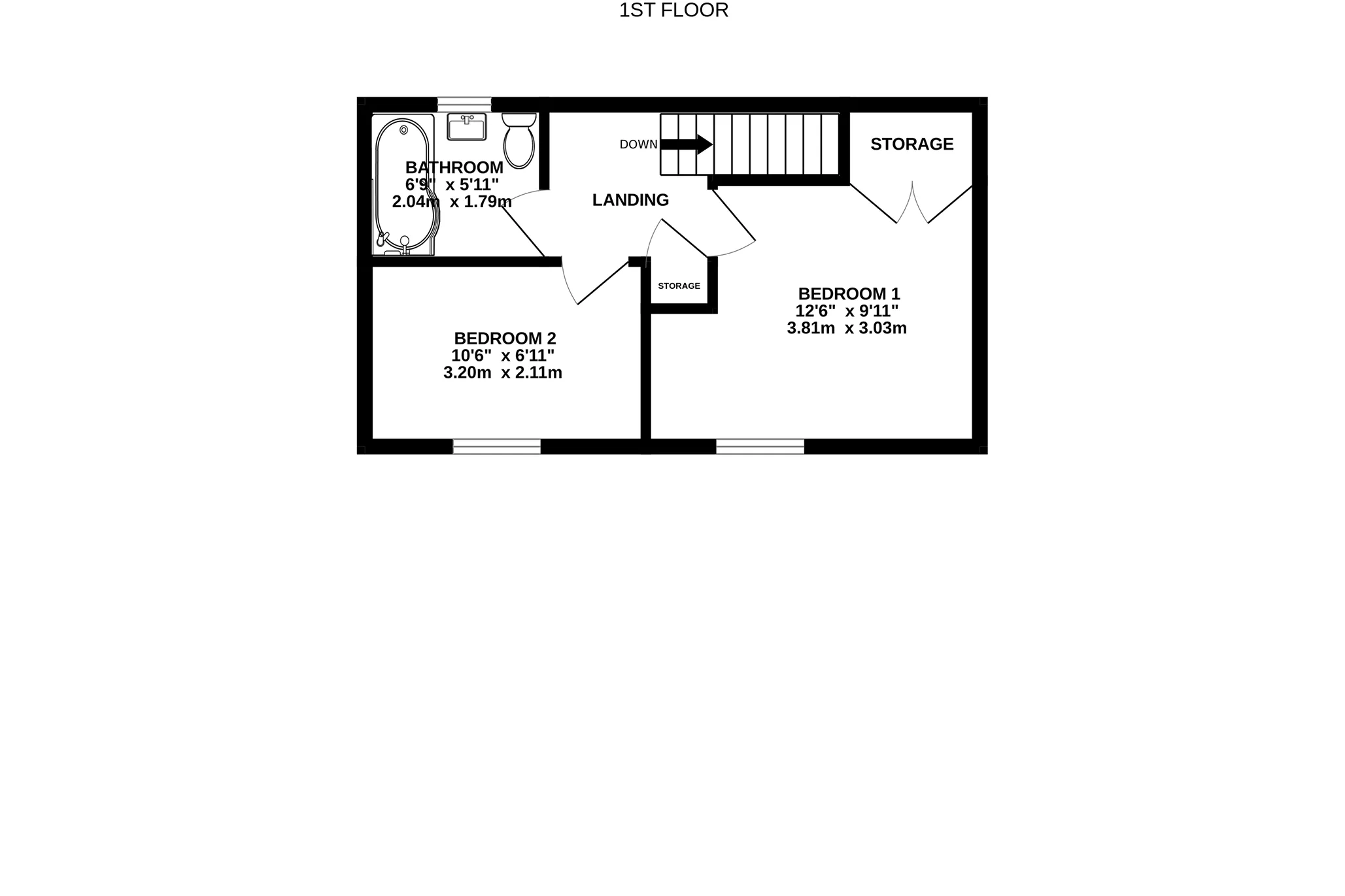 20, Cronk Y Berry Avenue, Douglas floorplan