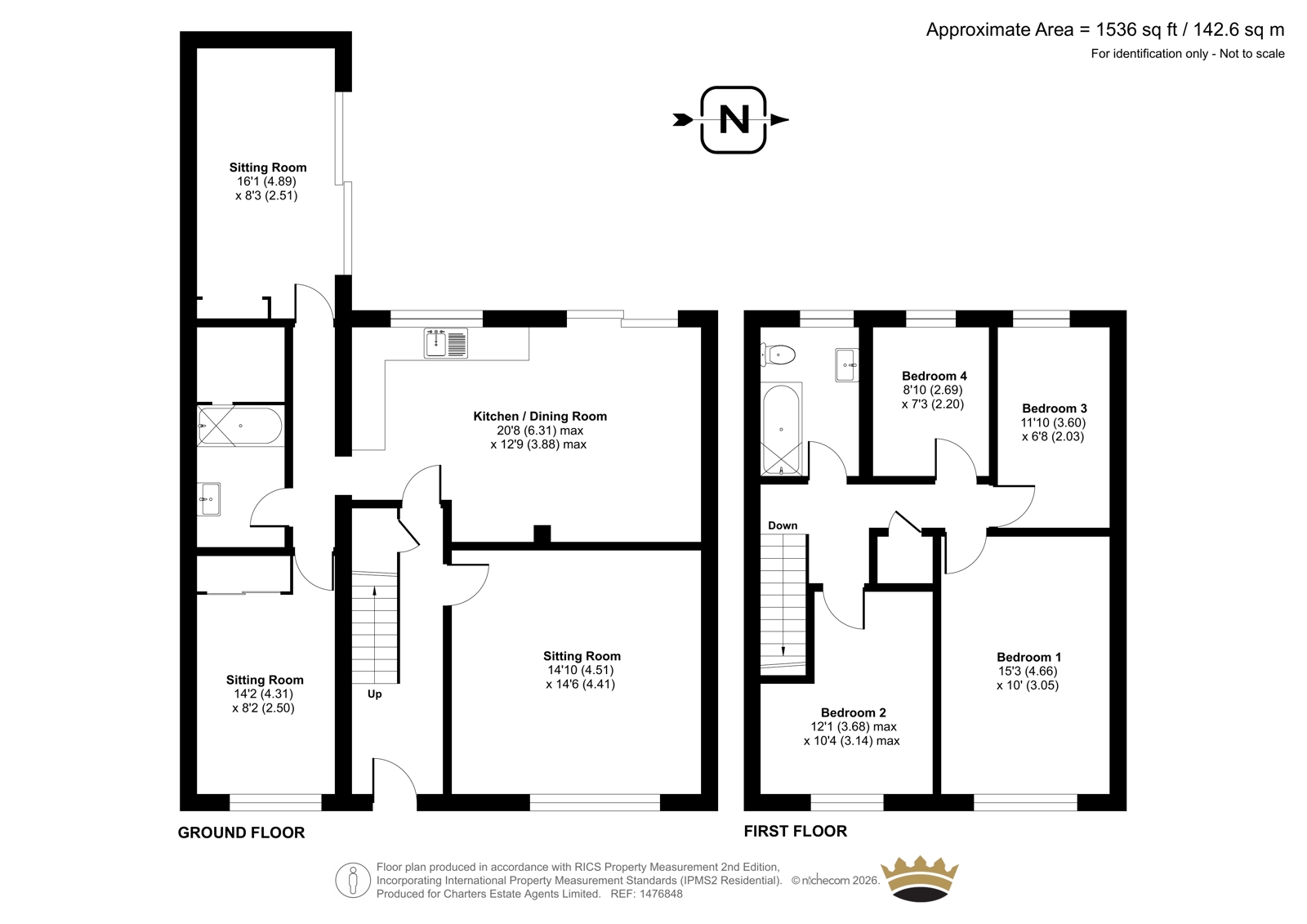 453, Coxford Road, Southampton floorplan