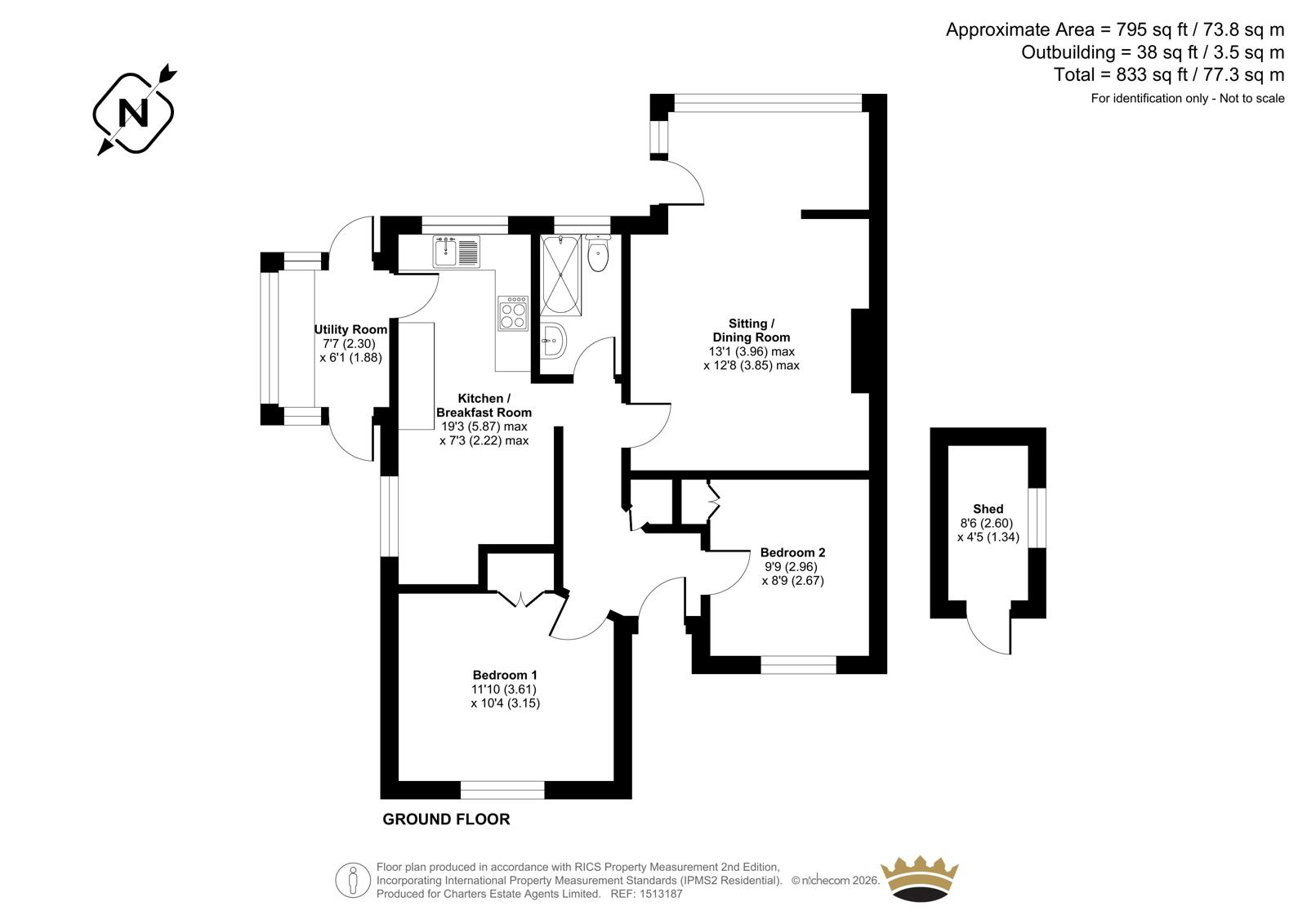 5, Bodycoats Road, Eastleigh floorplan