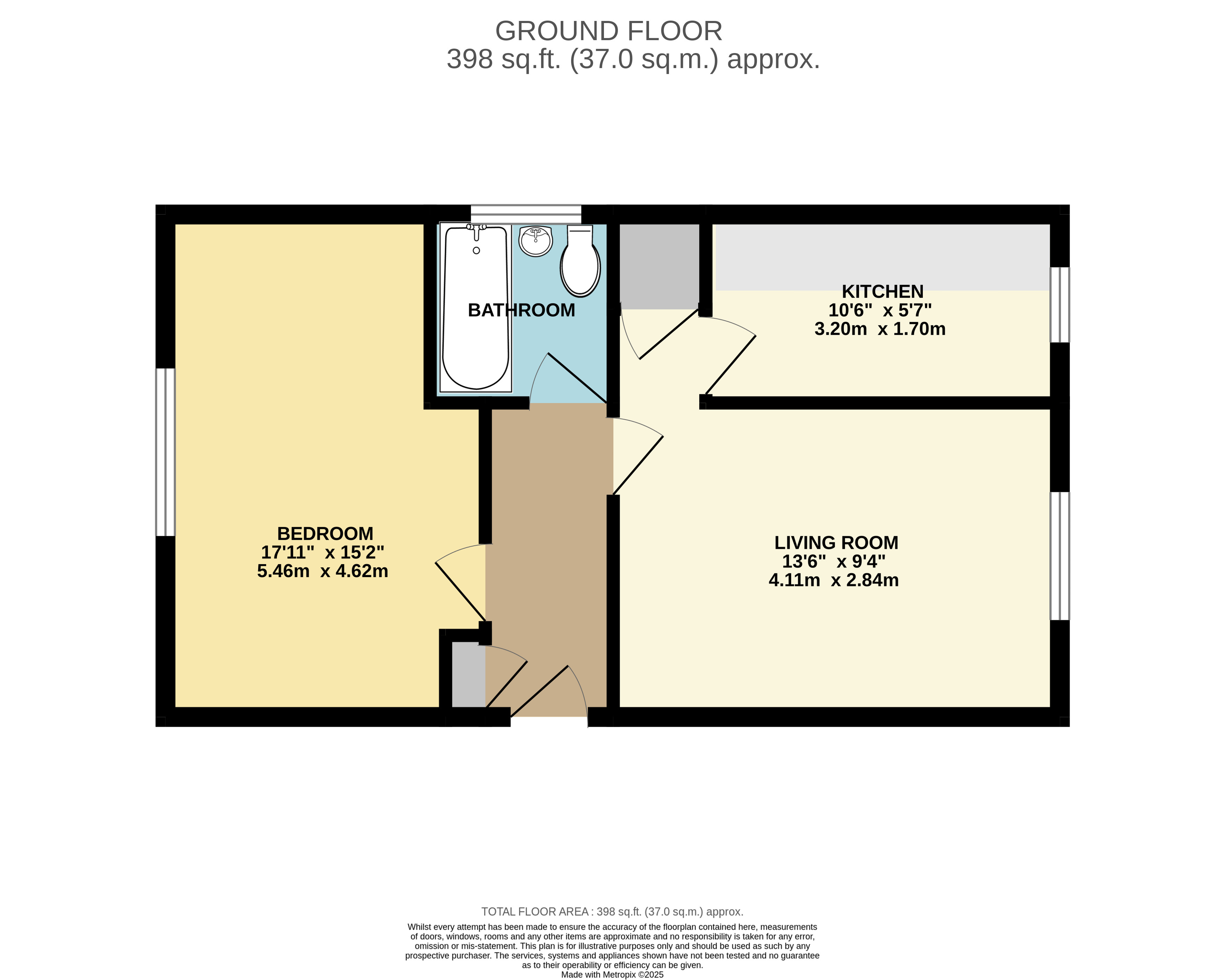 18, Troutbeck, Peartree Bridge floorplan
