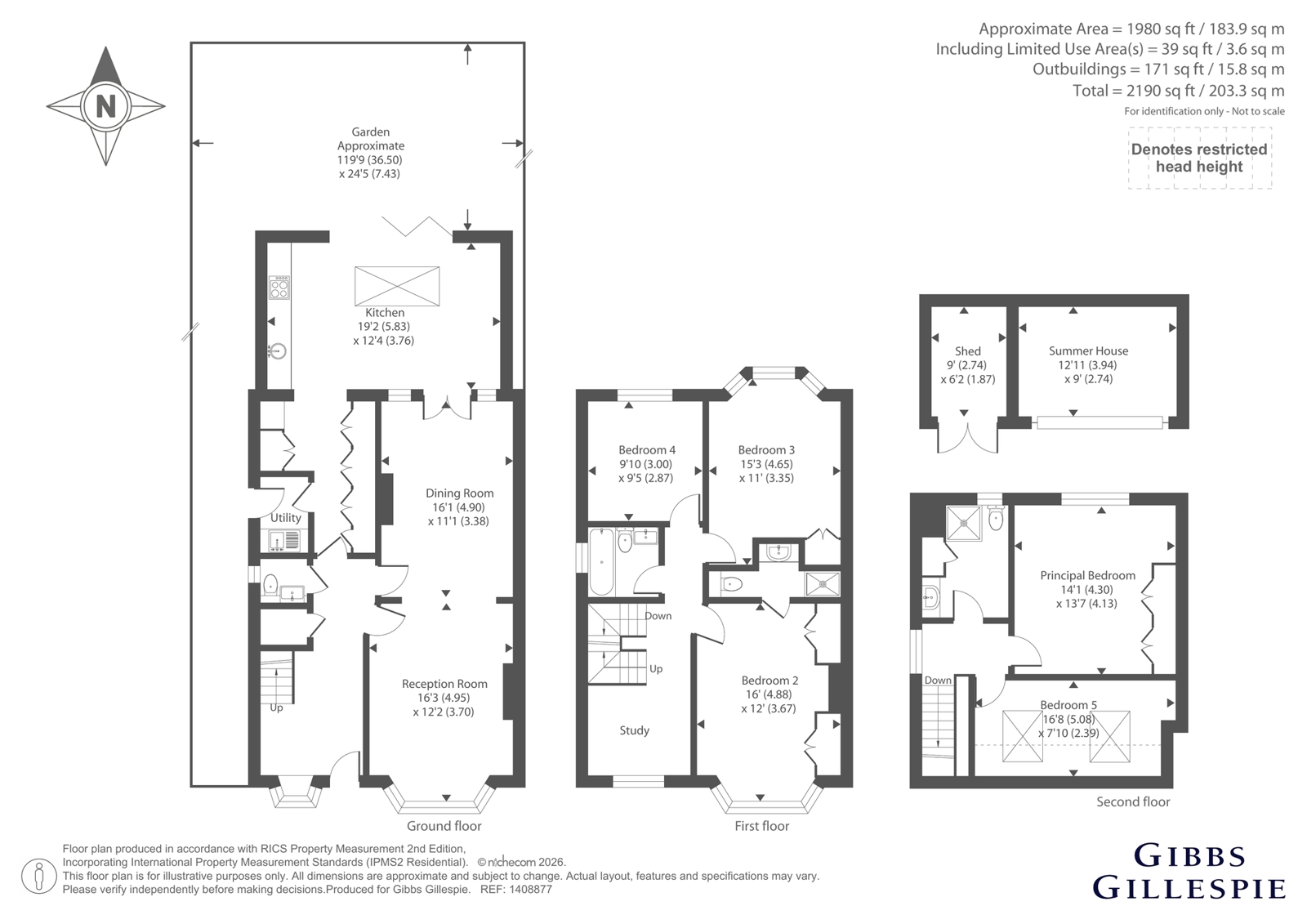 24, Meadow Road, Pinner floorplan