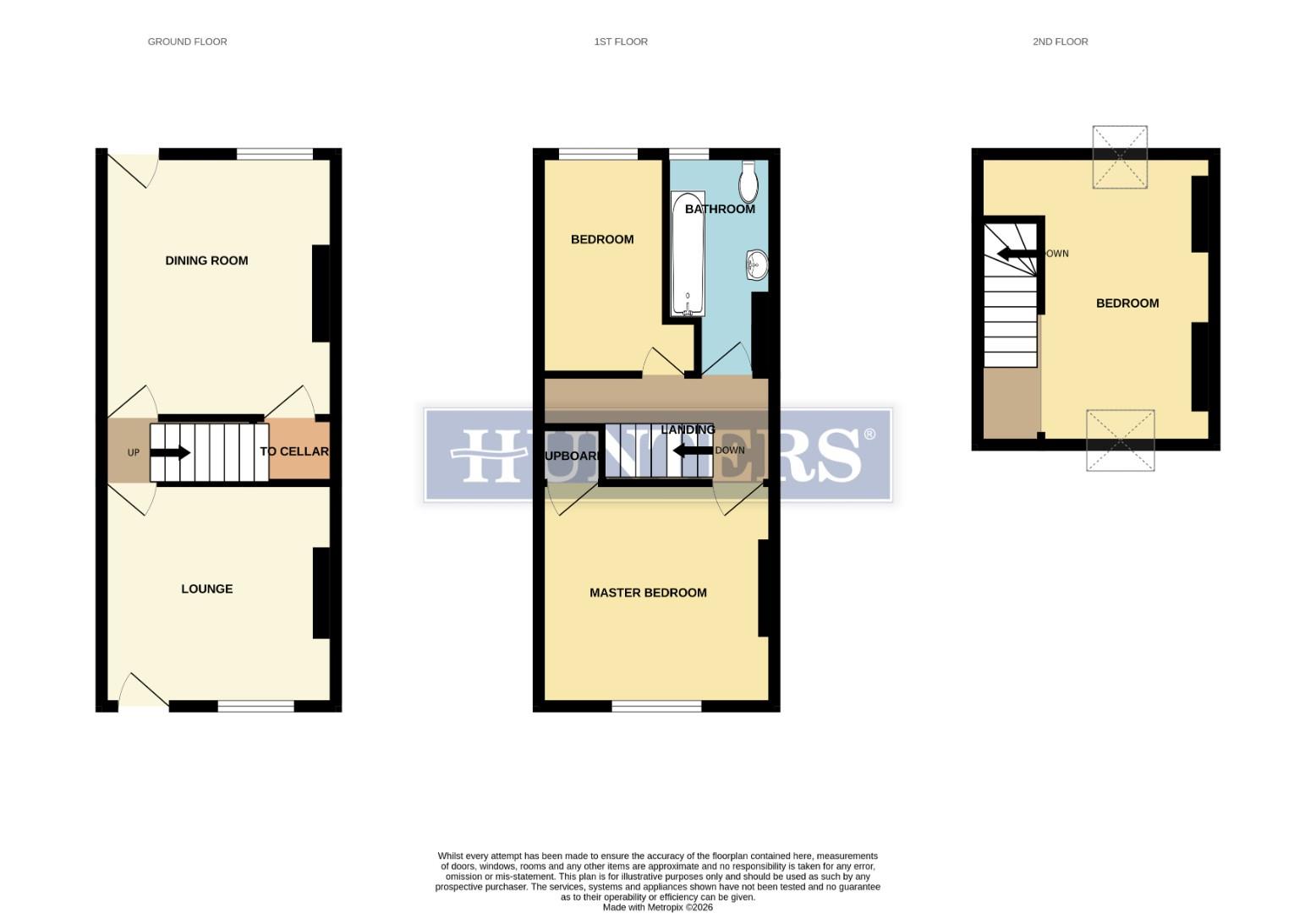 160, Valley Road, Sheffield floorplan