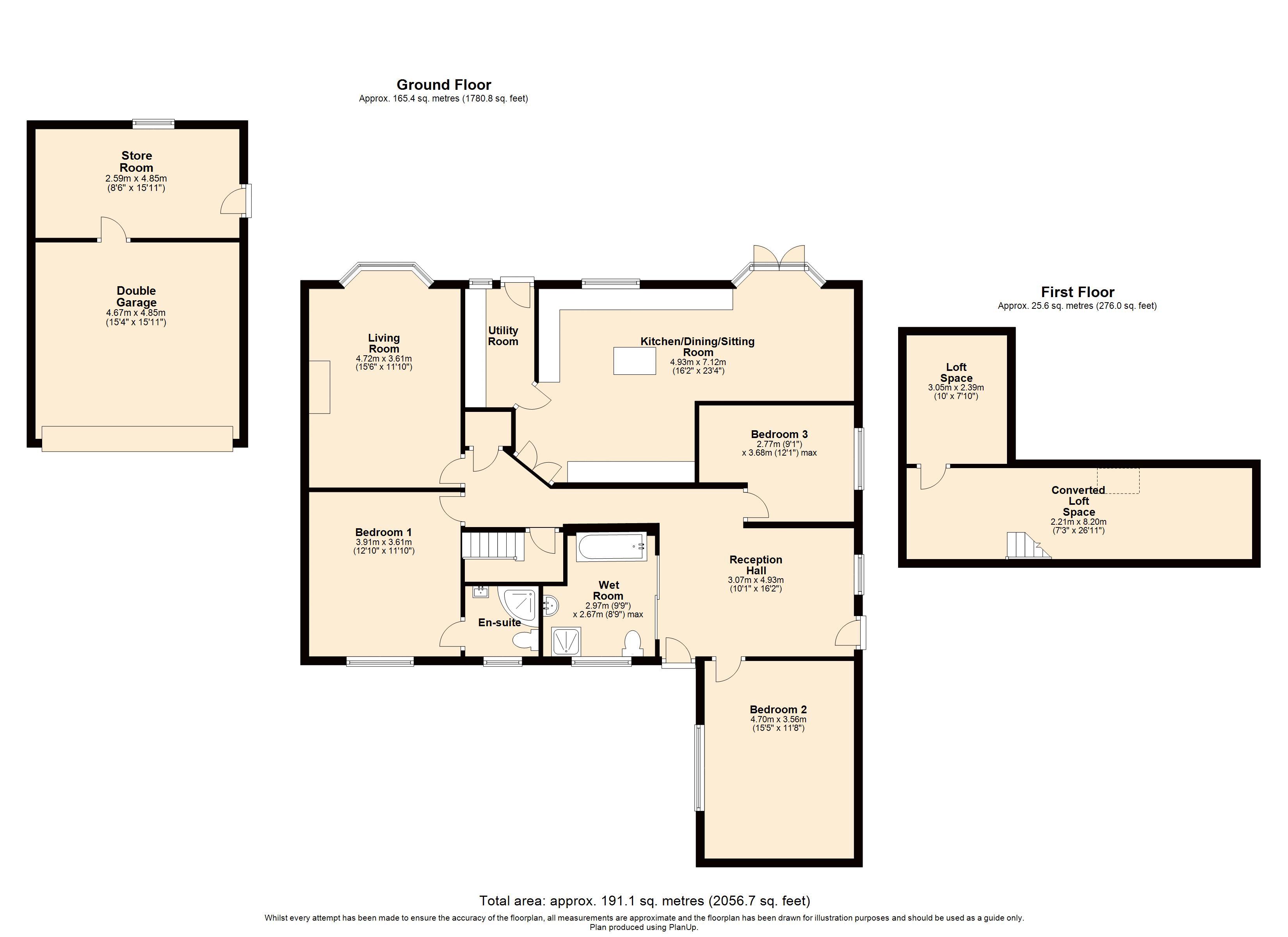 4 Bedrooms Detached bungalow for sale in Furlong Lane, Totternhoe, Bedfordshire LU6