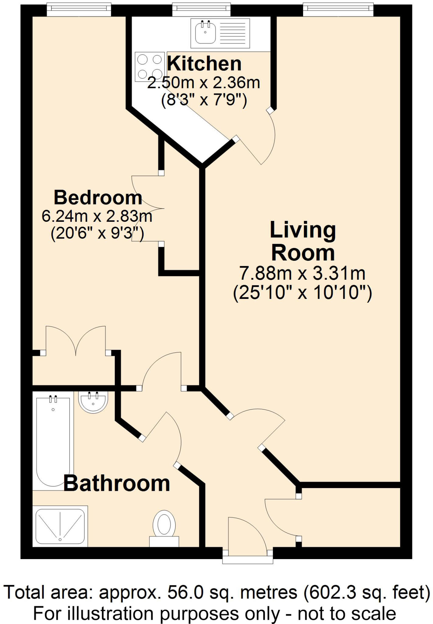 29 Booth Court, Handford Road, Ipswich floorplan