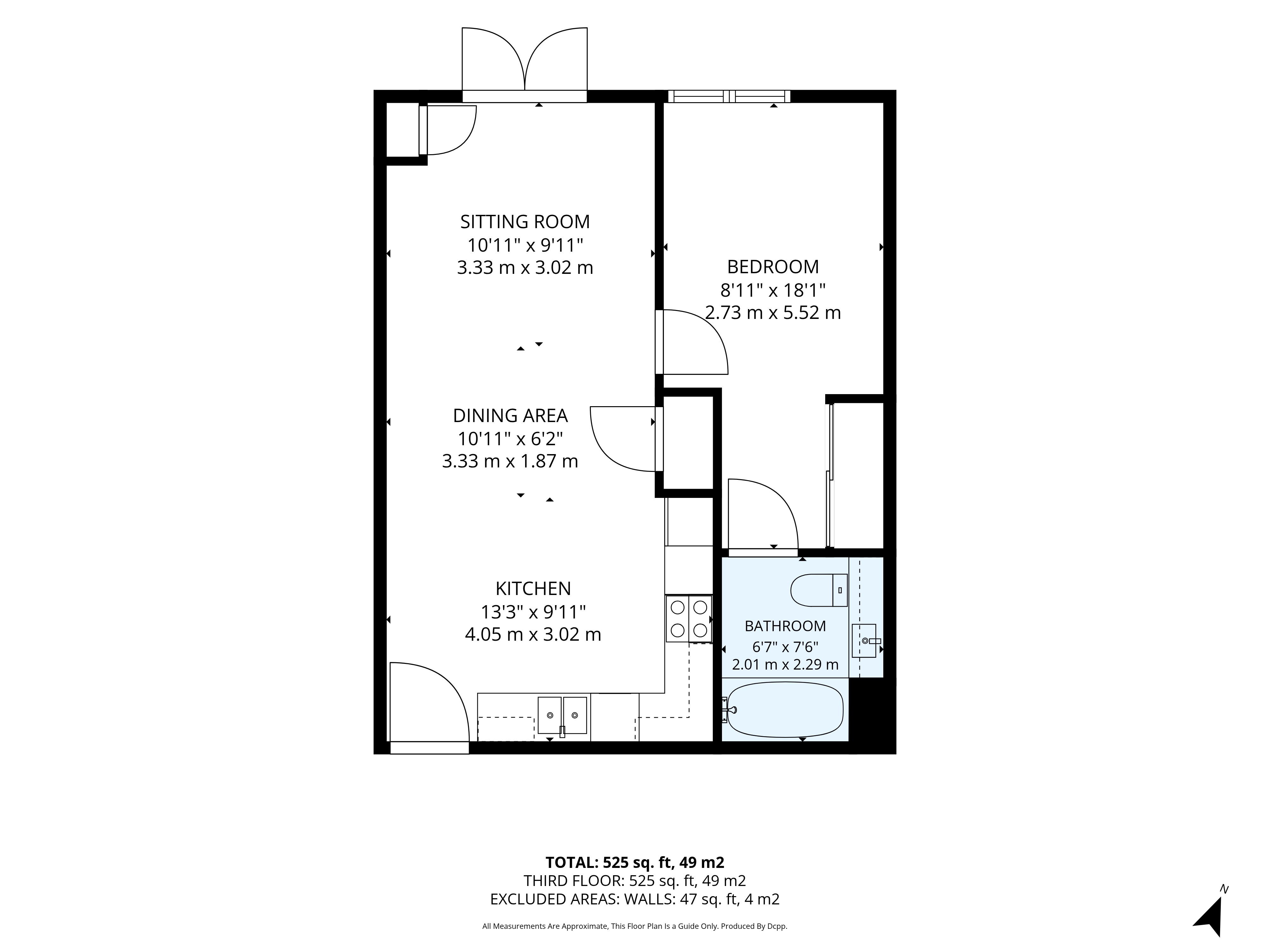 Flat 27, 26, Houghton Way, Bury St. Edmunds floorplan