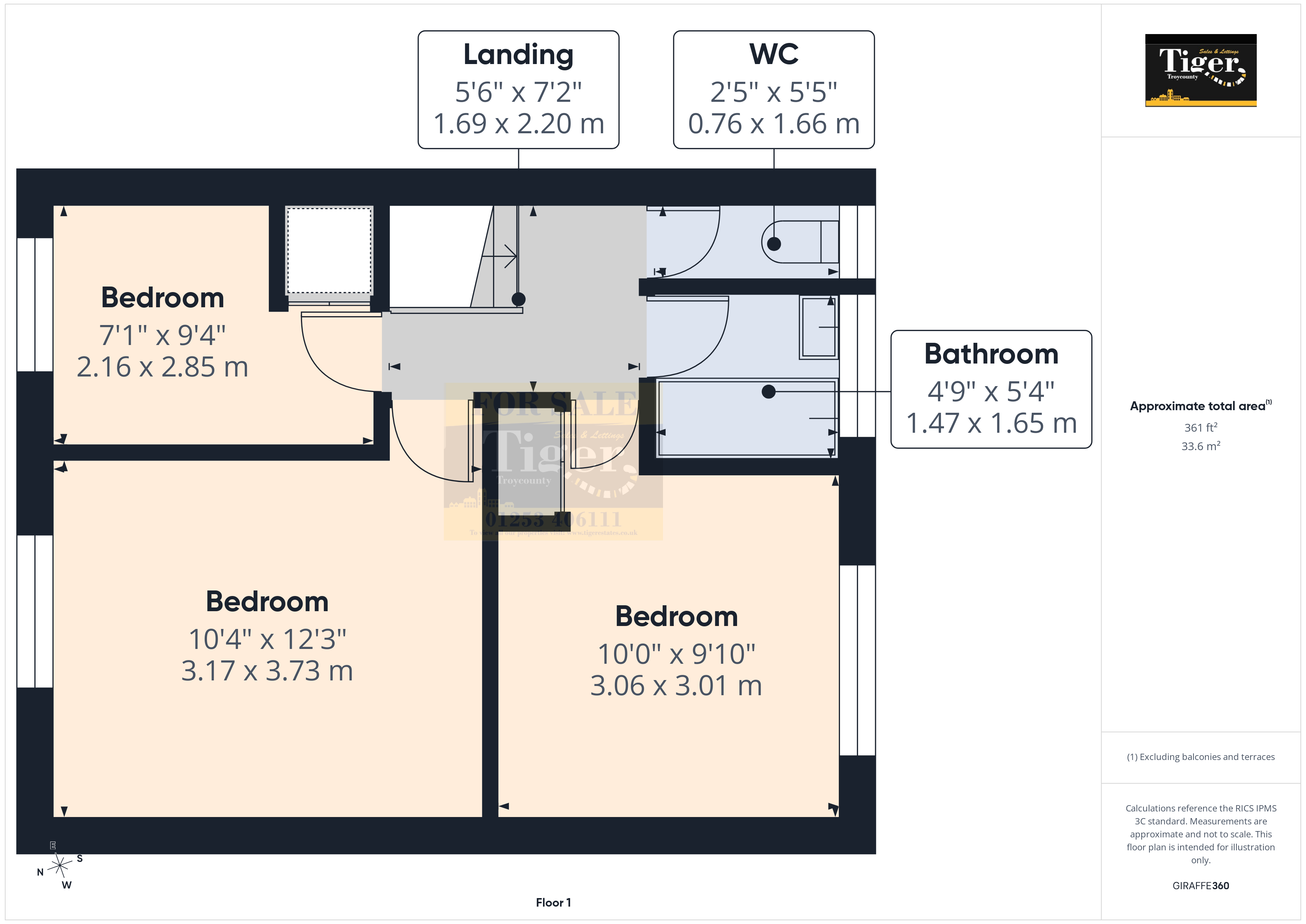 94, Grange Road, Blackpool floorplan