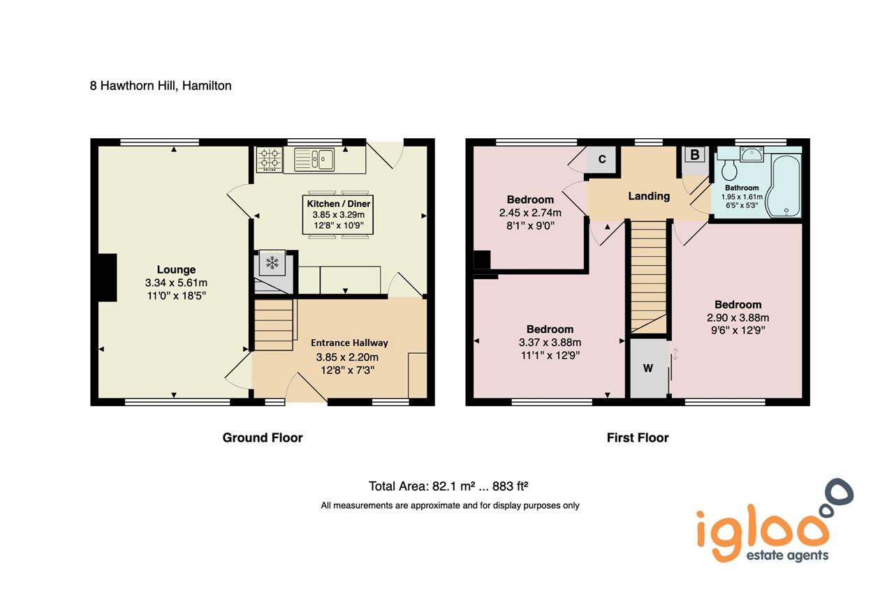 8, Hawthorn Hill, Hamilton floorplan