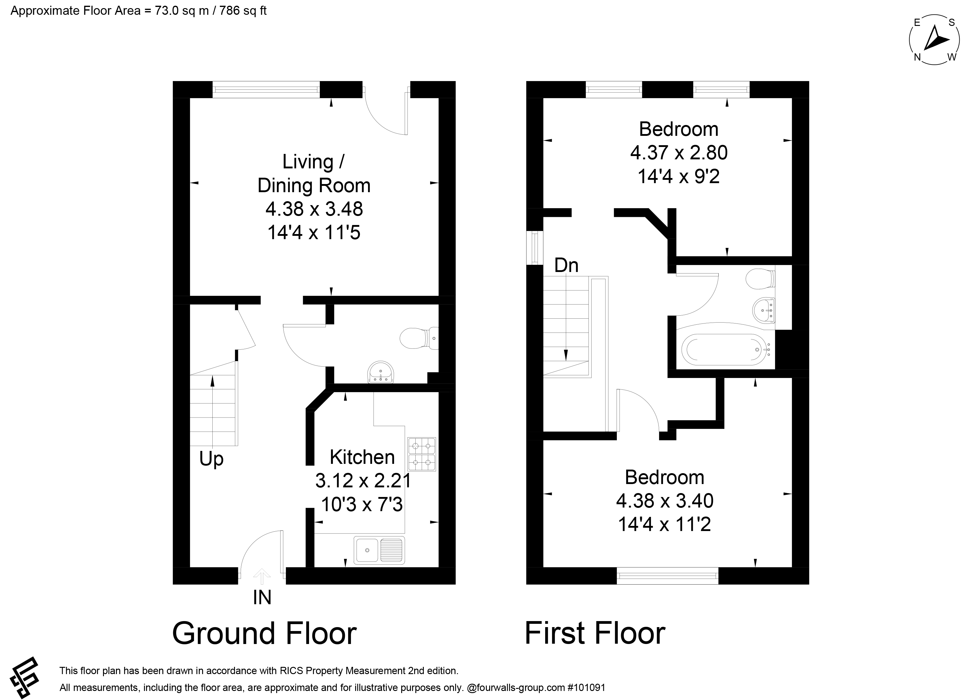 Macdonald Parade, Seasalter, Kent floorplan