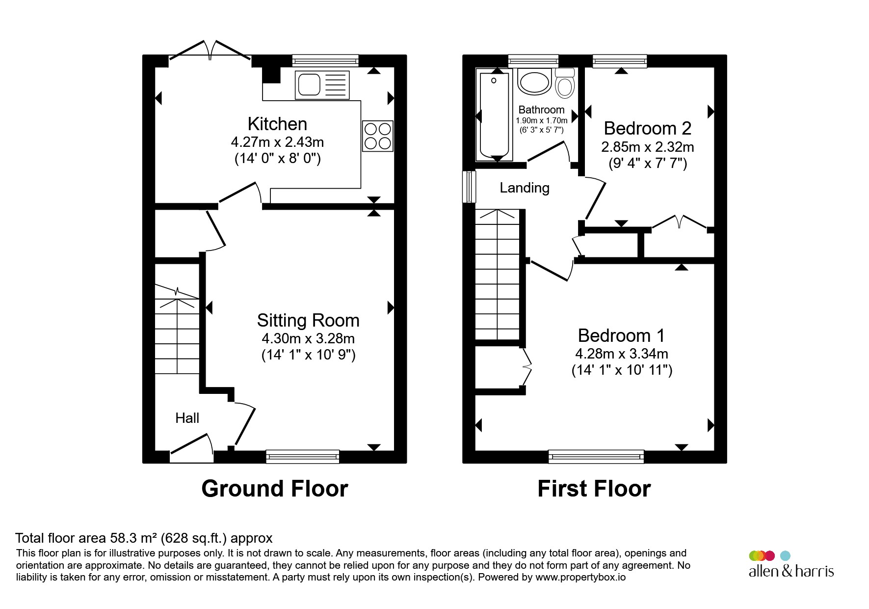 2, Truro Path, Swindon floorplan