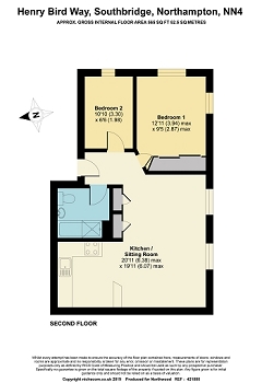 2 Bedrooms Flat for sale in Henry Bird Way, Southbridge, Northampton NN4