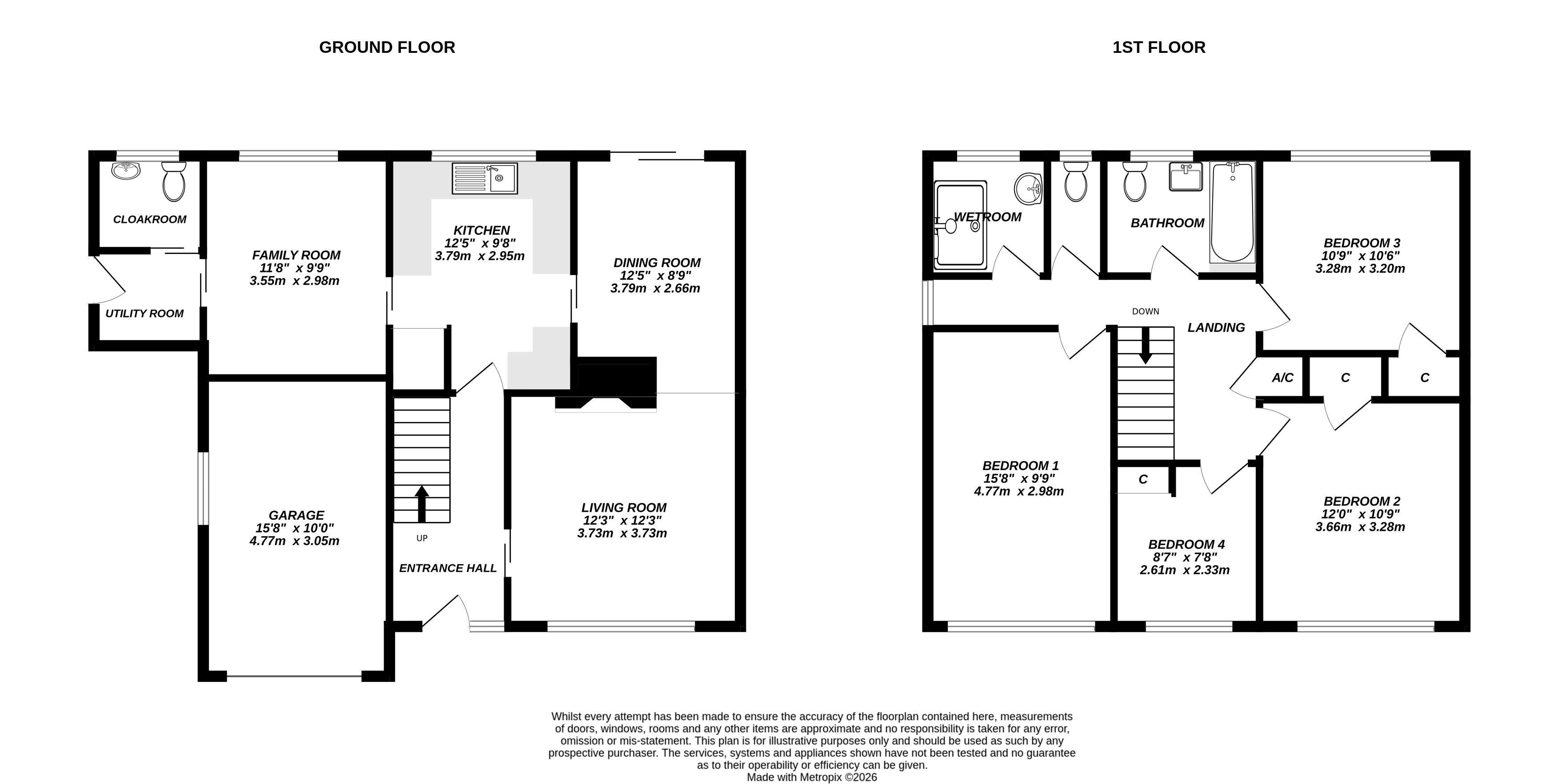 25, Carleton Close, Hampshire floorplan