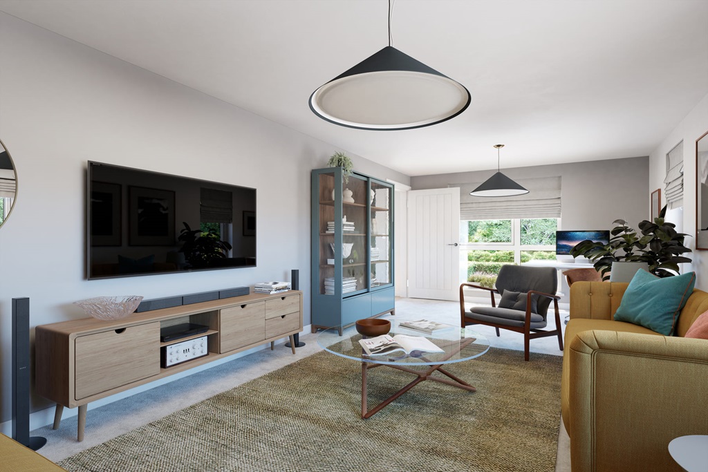 The Spacious Lounge Has Room For The Whole Family