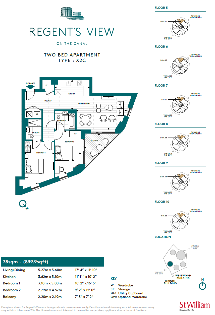 D.06.07 NPP, 80, Pritchards Road, London floorplan