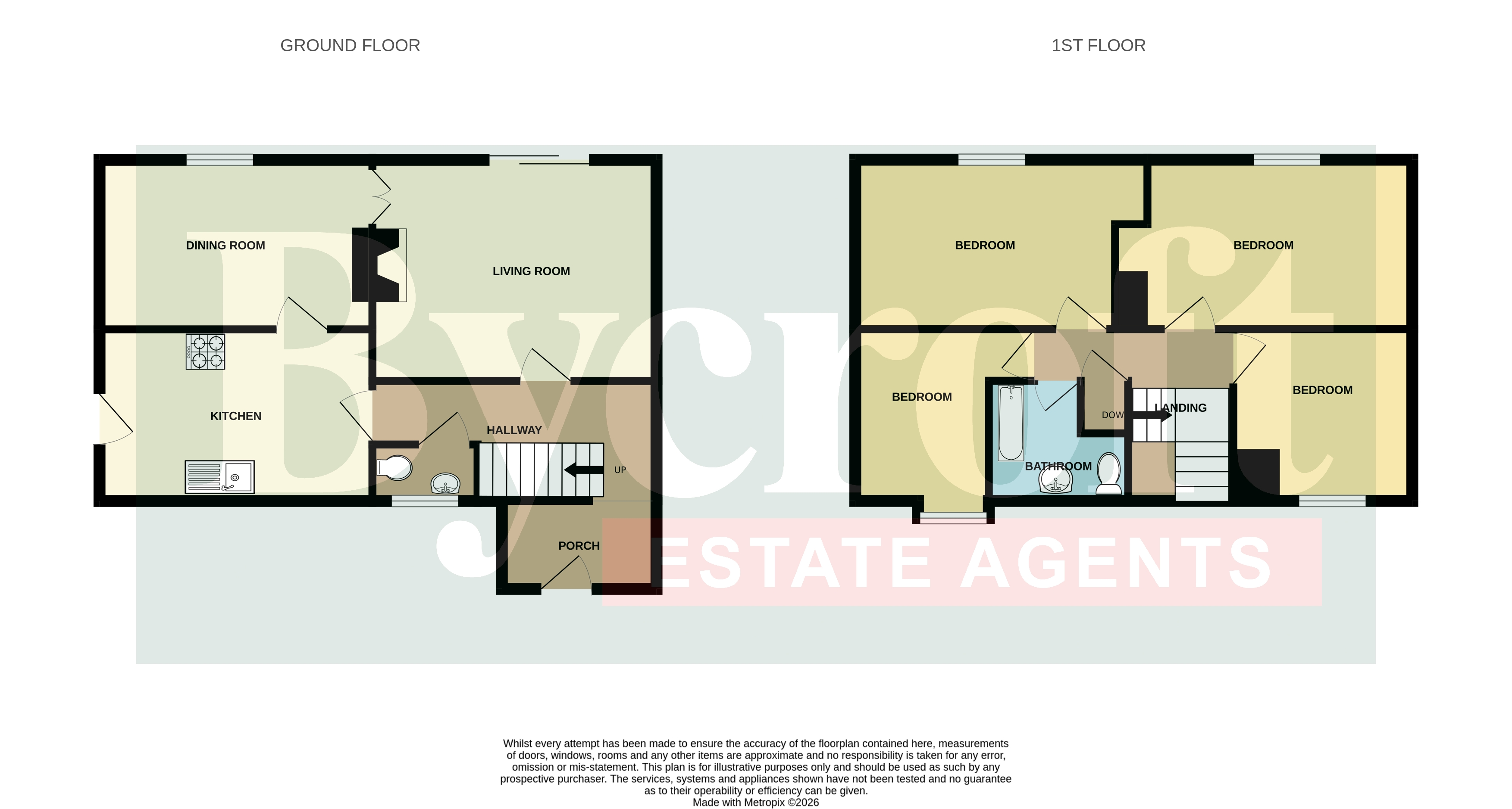 5, Fallowfield, Great Yarmouth floorplan
