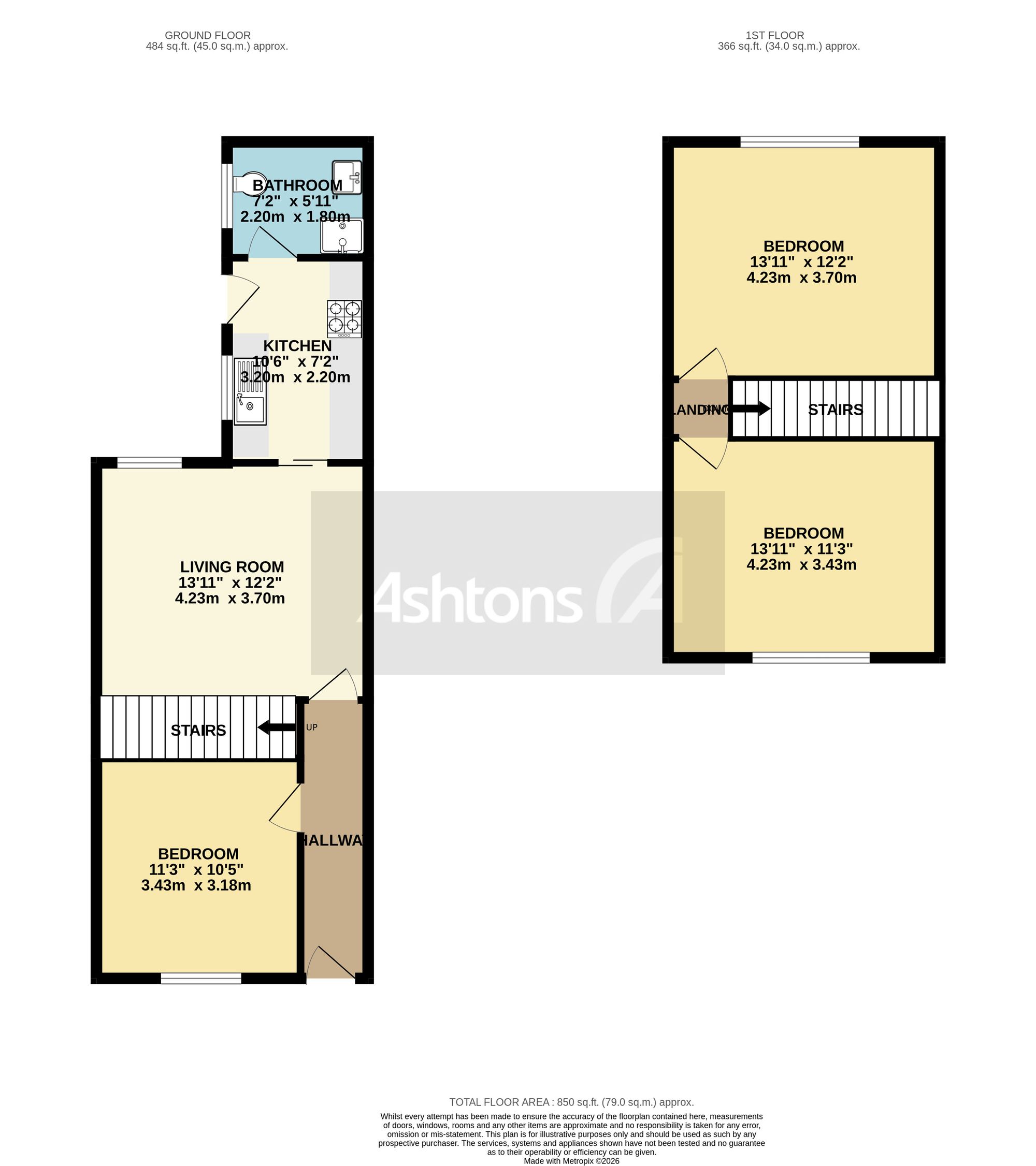 14 King Street, Newton-Le-Willows floorplan