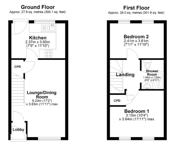 Tower Way, Honiton floorplan