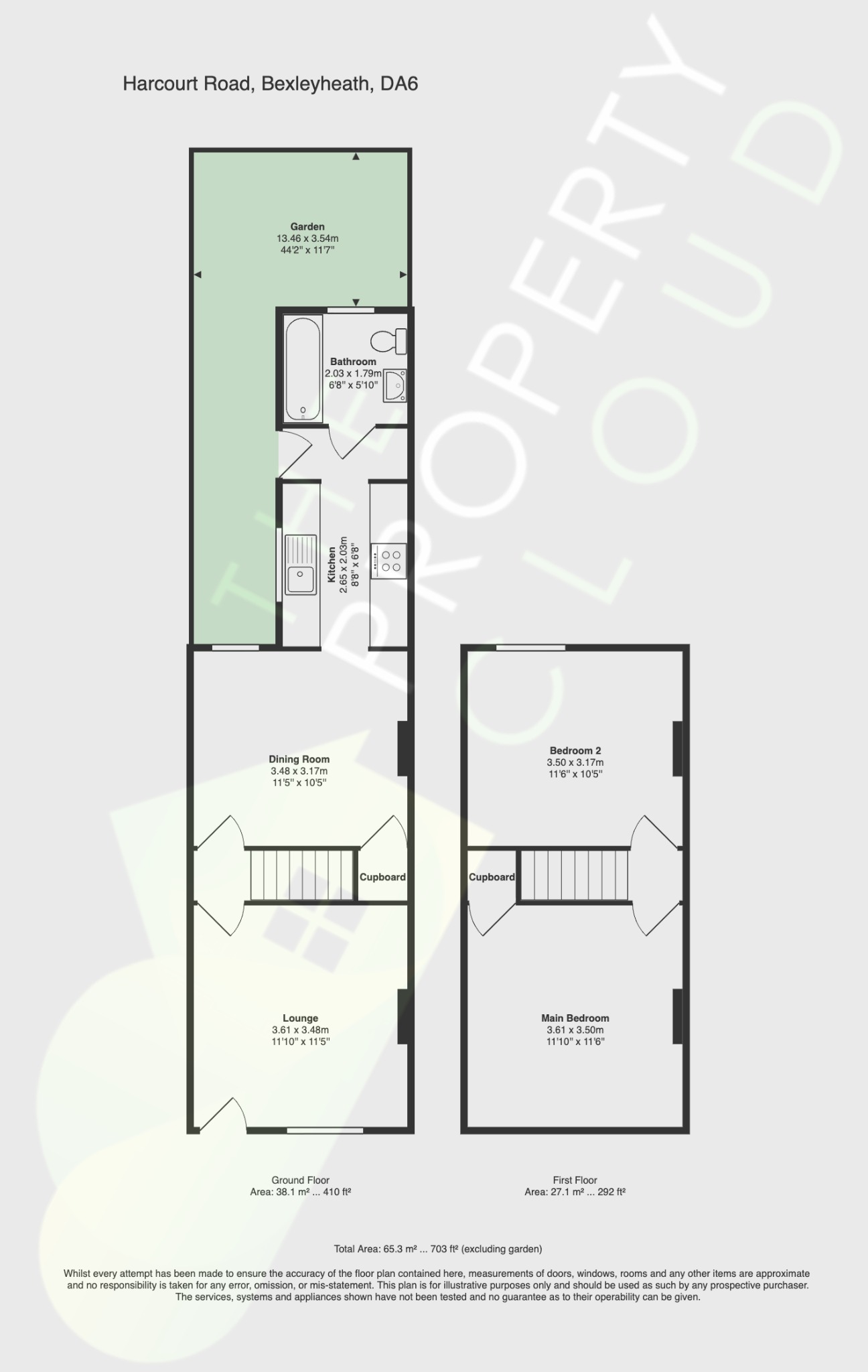 34, Harcourt Road, Bexleyheath floorplan