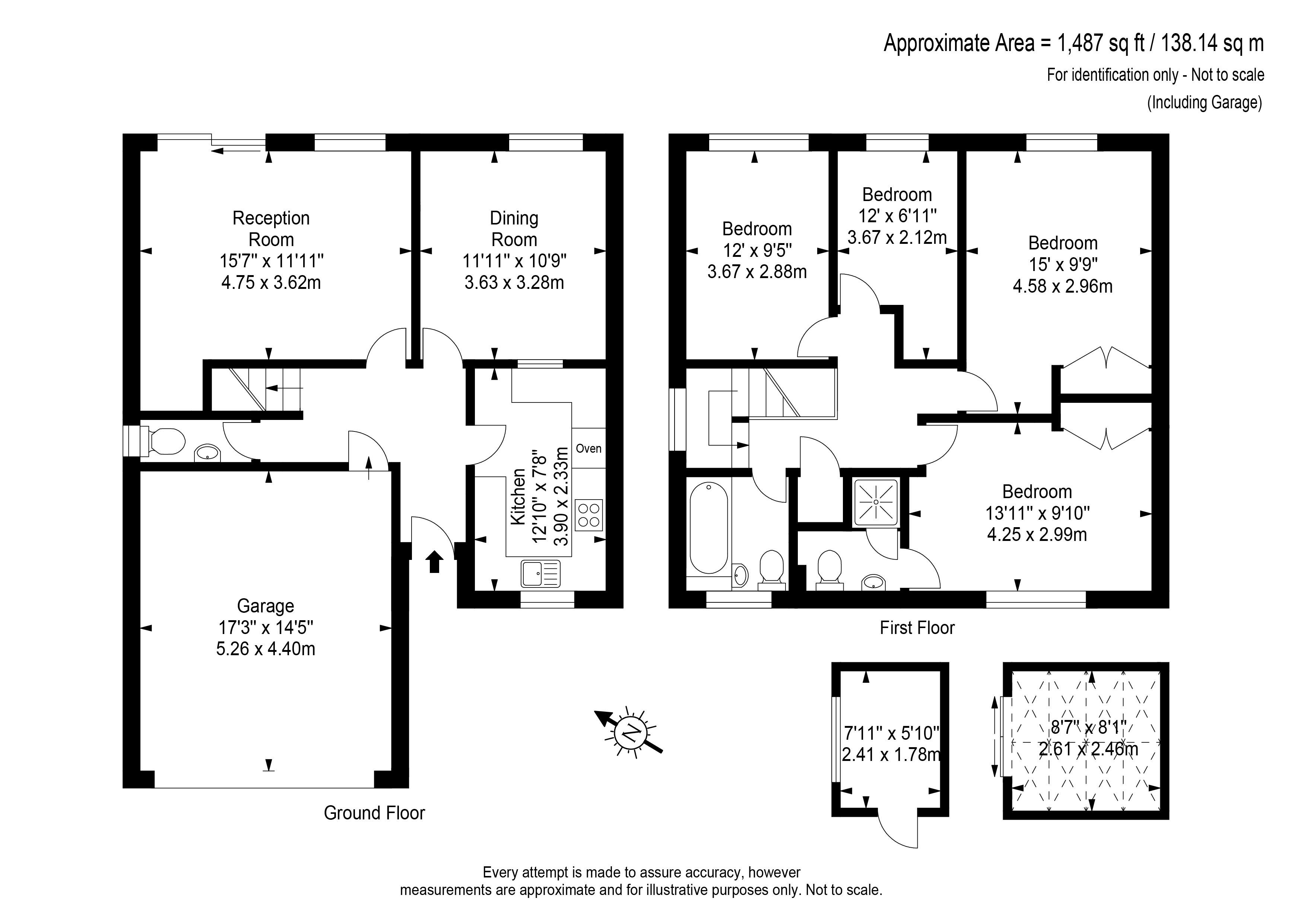 Aloha,, Sayes Court Farm Drive, Addlestone floorplan