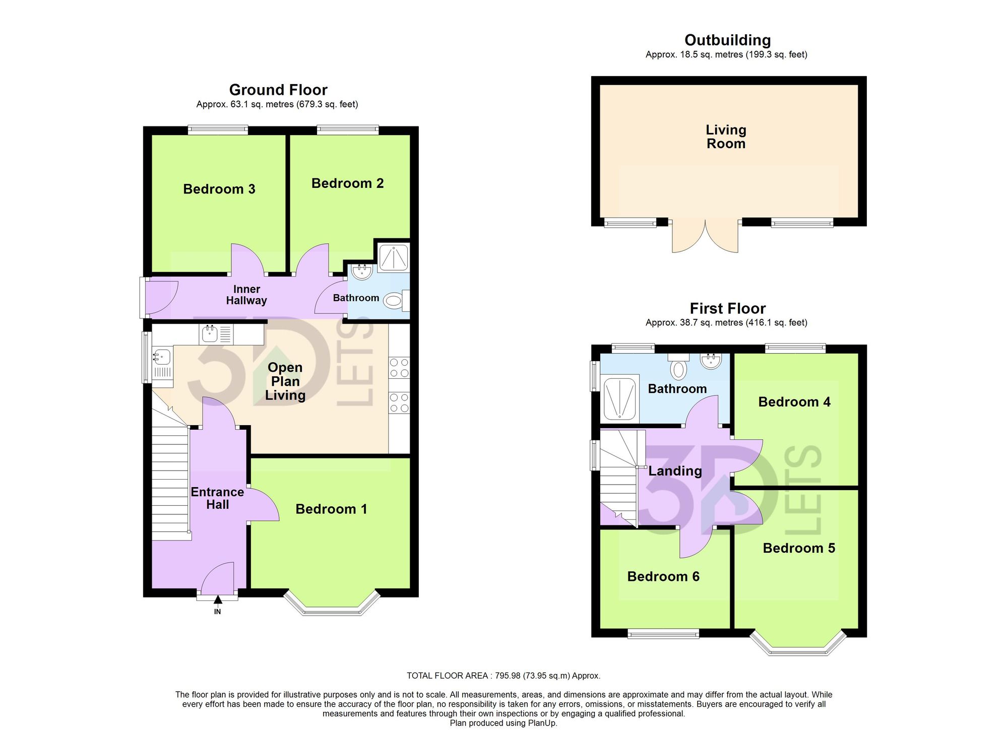 83 Rolleston Drive, Nottingham floorplan
