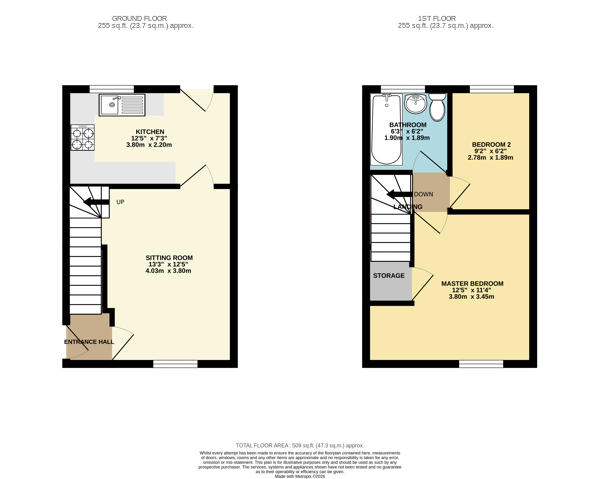 29, Morgan Close, Northampton floorplan