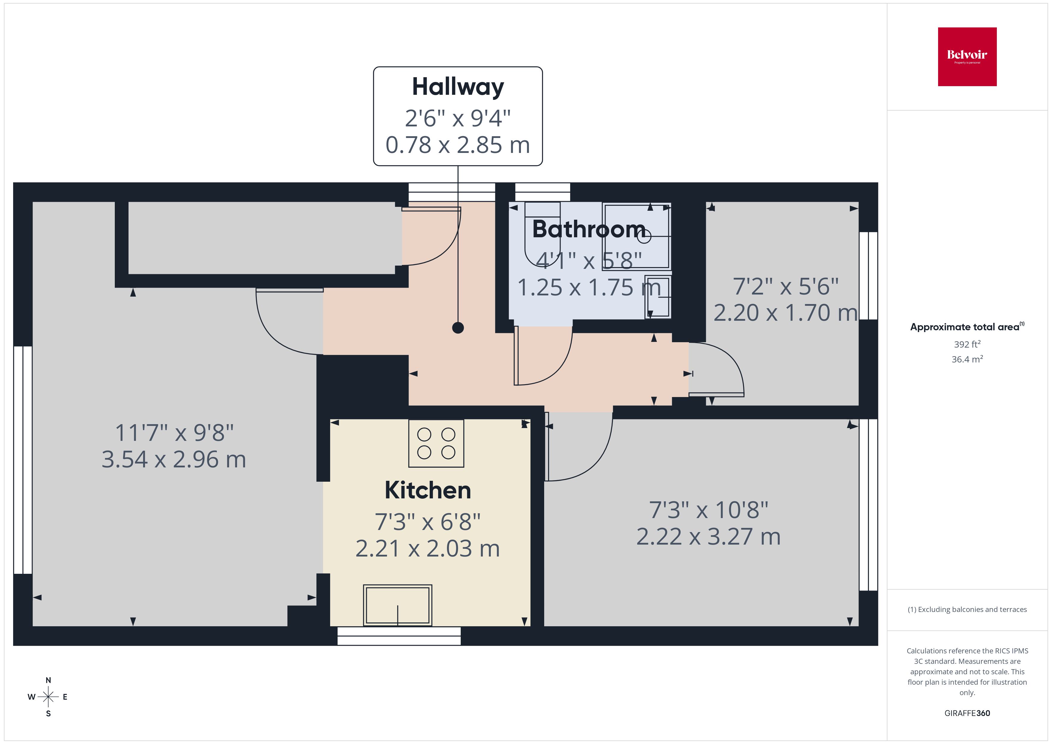 51f, Bishopston Road, Swansea floorplan