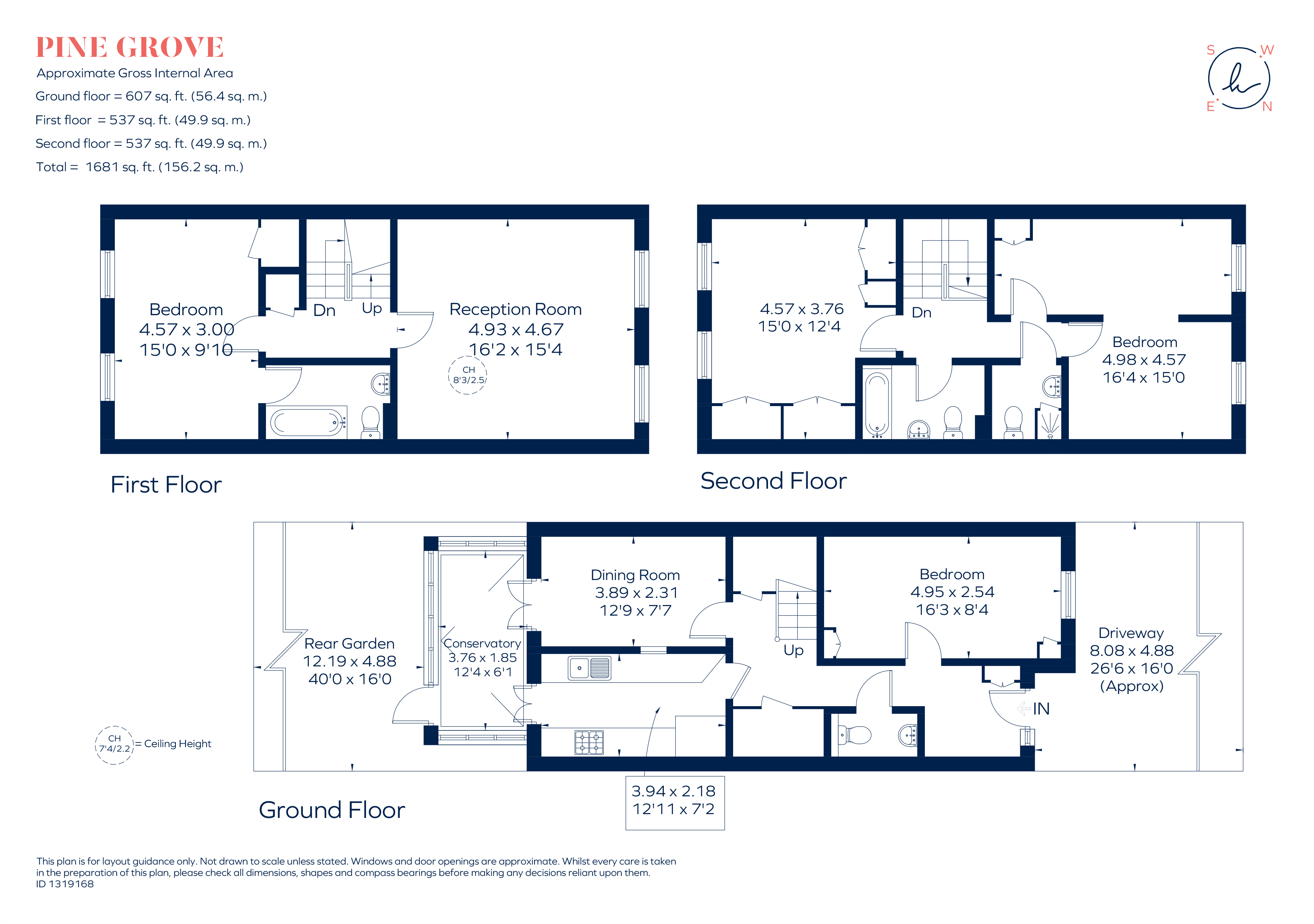 5, Pine Grove, London floorplan
