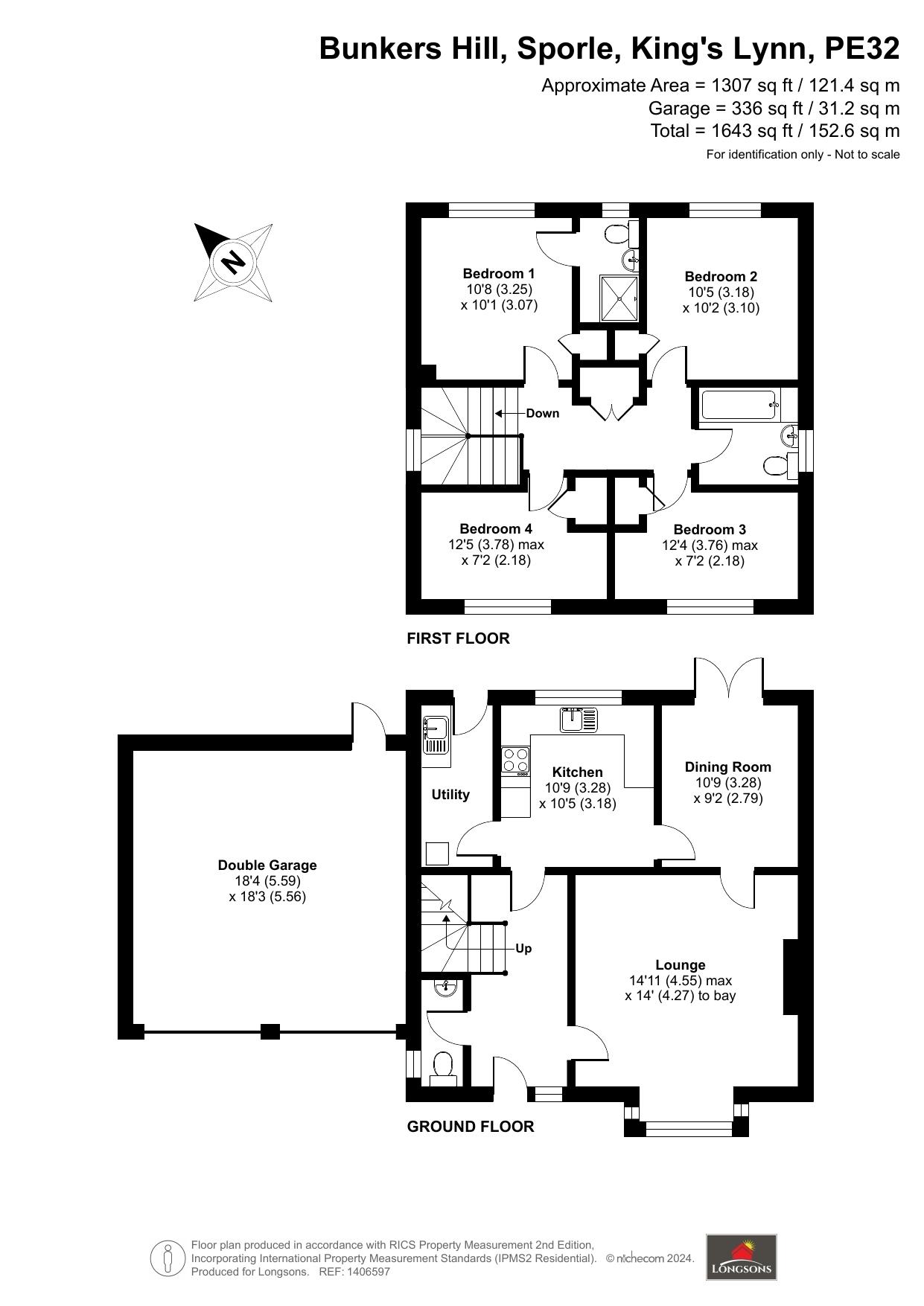 Foxgloves, Bunkers Hill, Kings Lynn floorplan